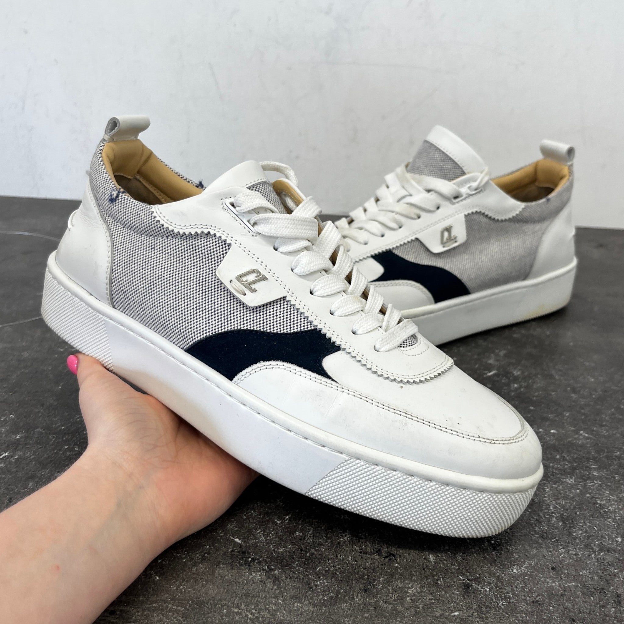 Men's Happyrui Low Trainers White Size EU 43 / UK 9
