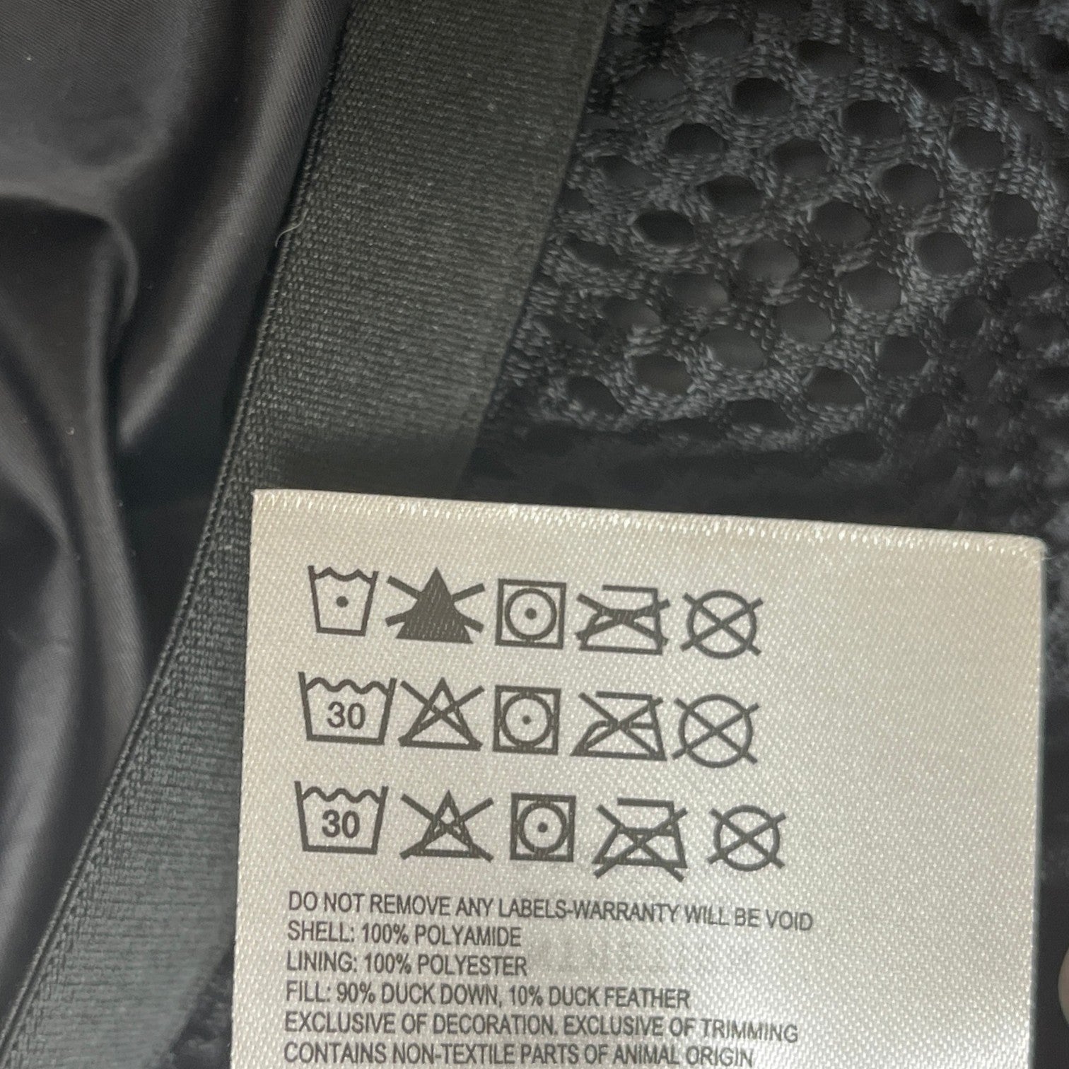 Men's Crofton Enduraluxe Down Jacket Black Size S