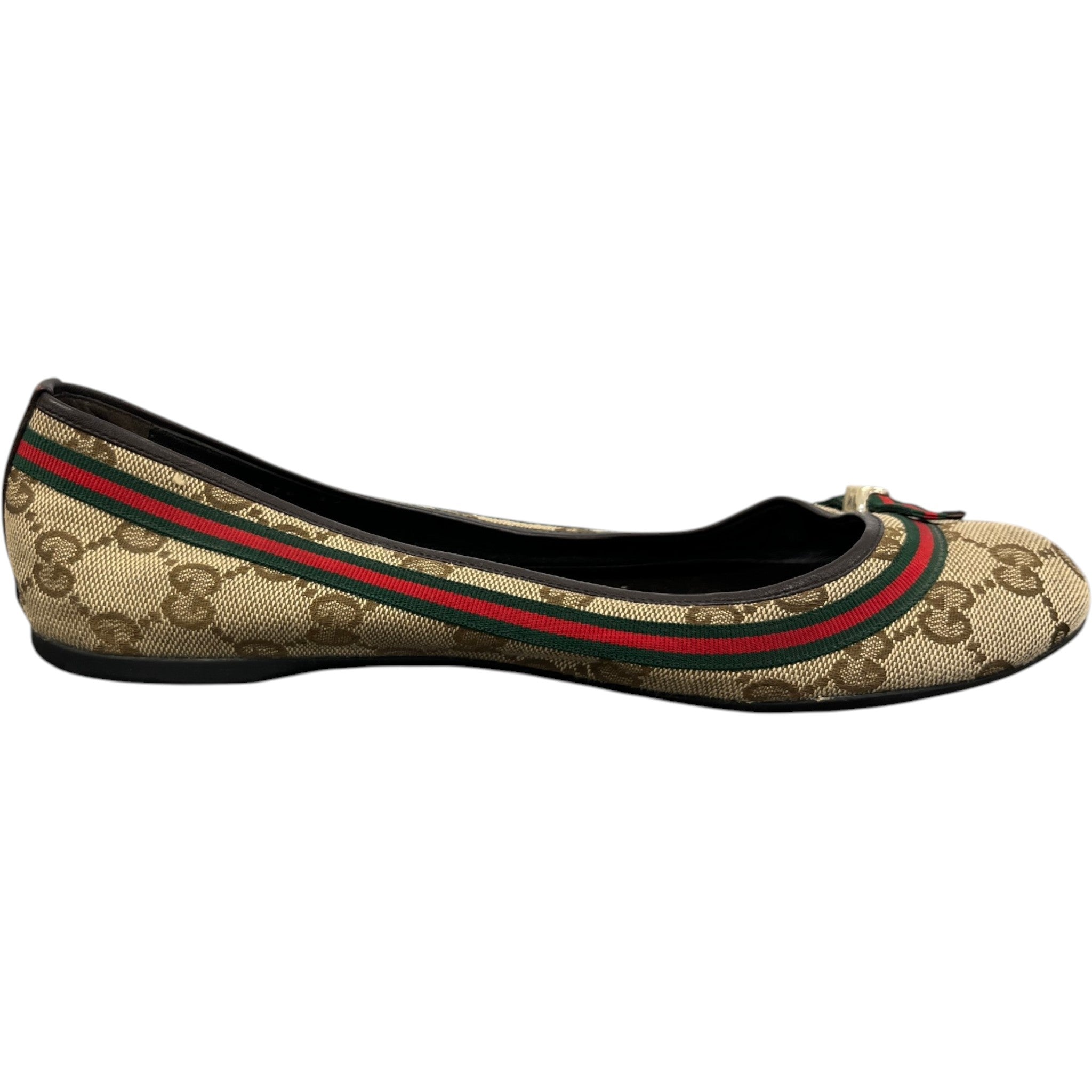 Women's Gg Supreme Loafers Beige Size EU 37 / UK 4
