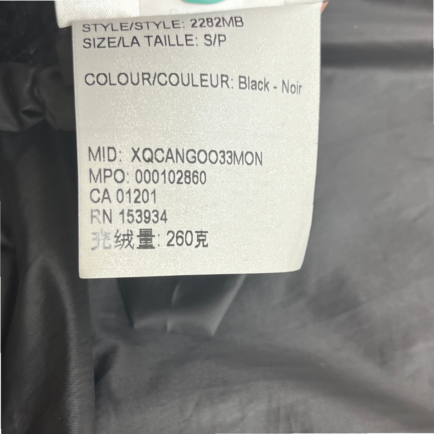 Men's Crofton Enduraluxe Down Jacket Black Size S