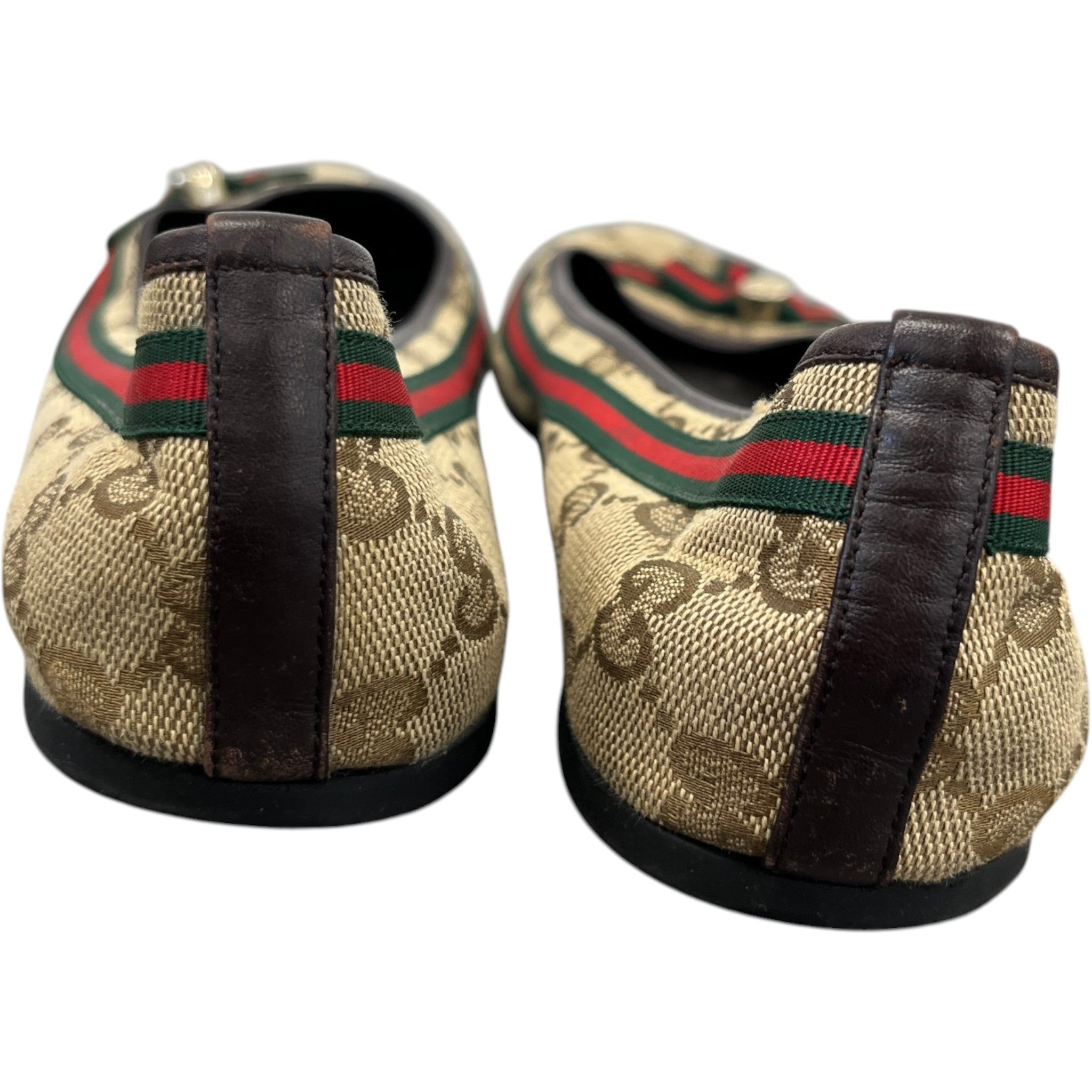 Women's Gg Supreme Loafers Beige Size EU 37 / UK 4
