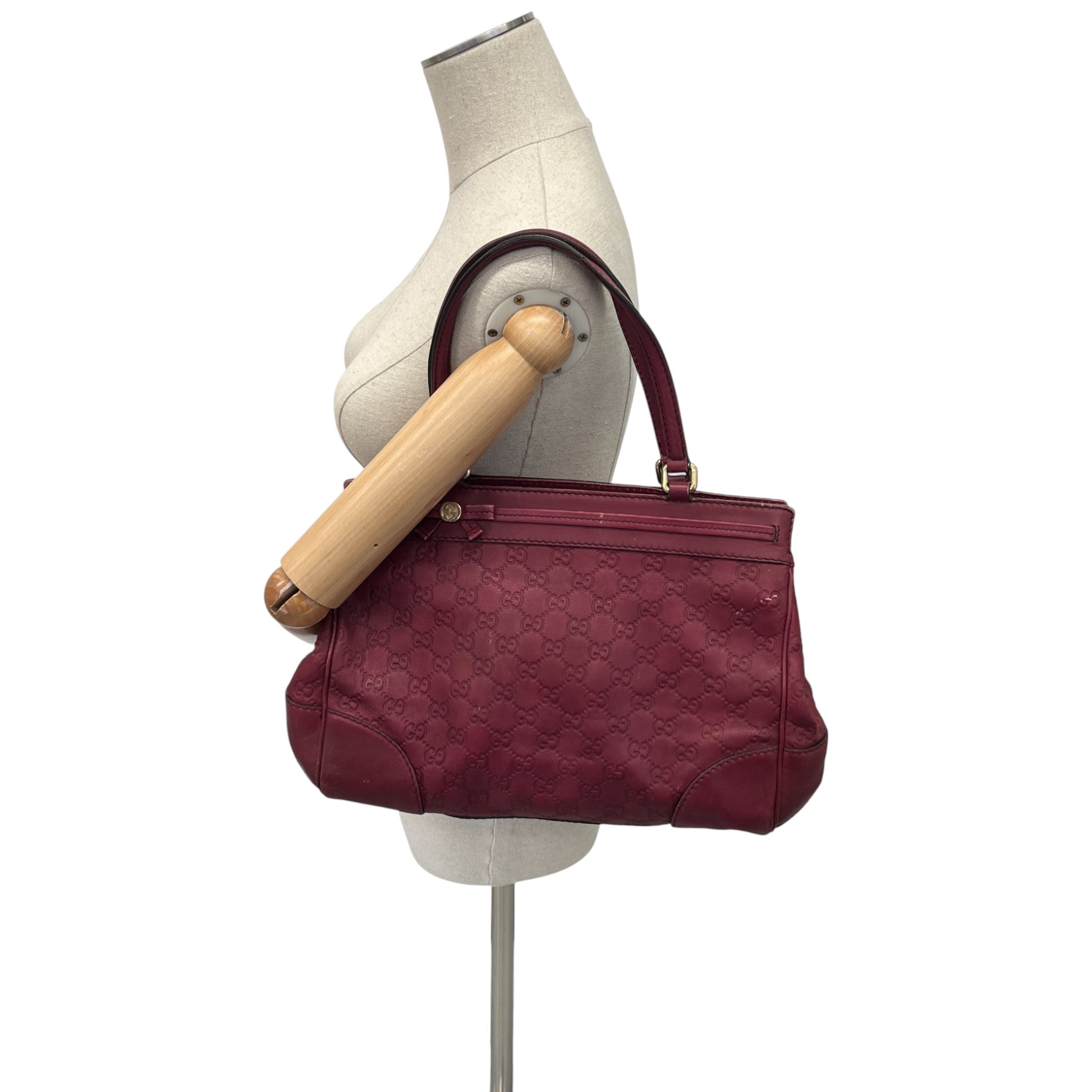 Women's Guccissima Bag Burgundy