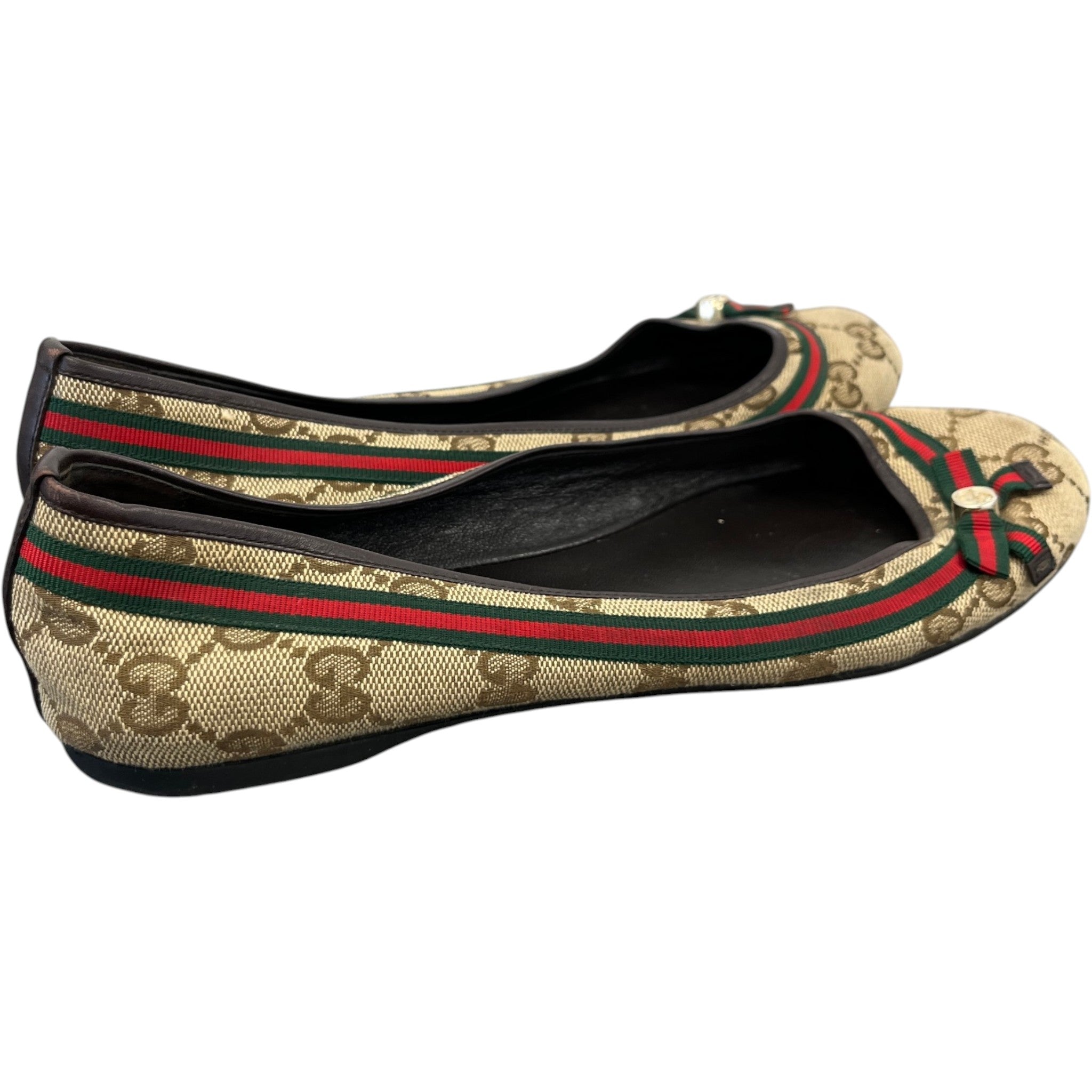 Women's Gg Supreme Loafers Beige Size EU 37 / UK 4