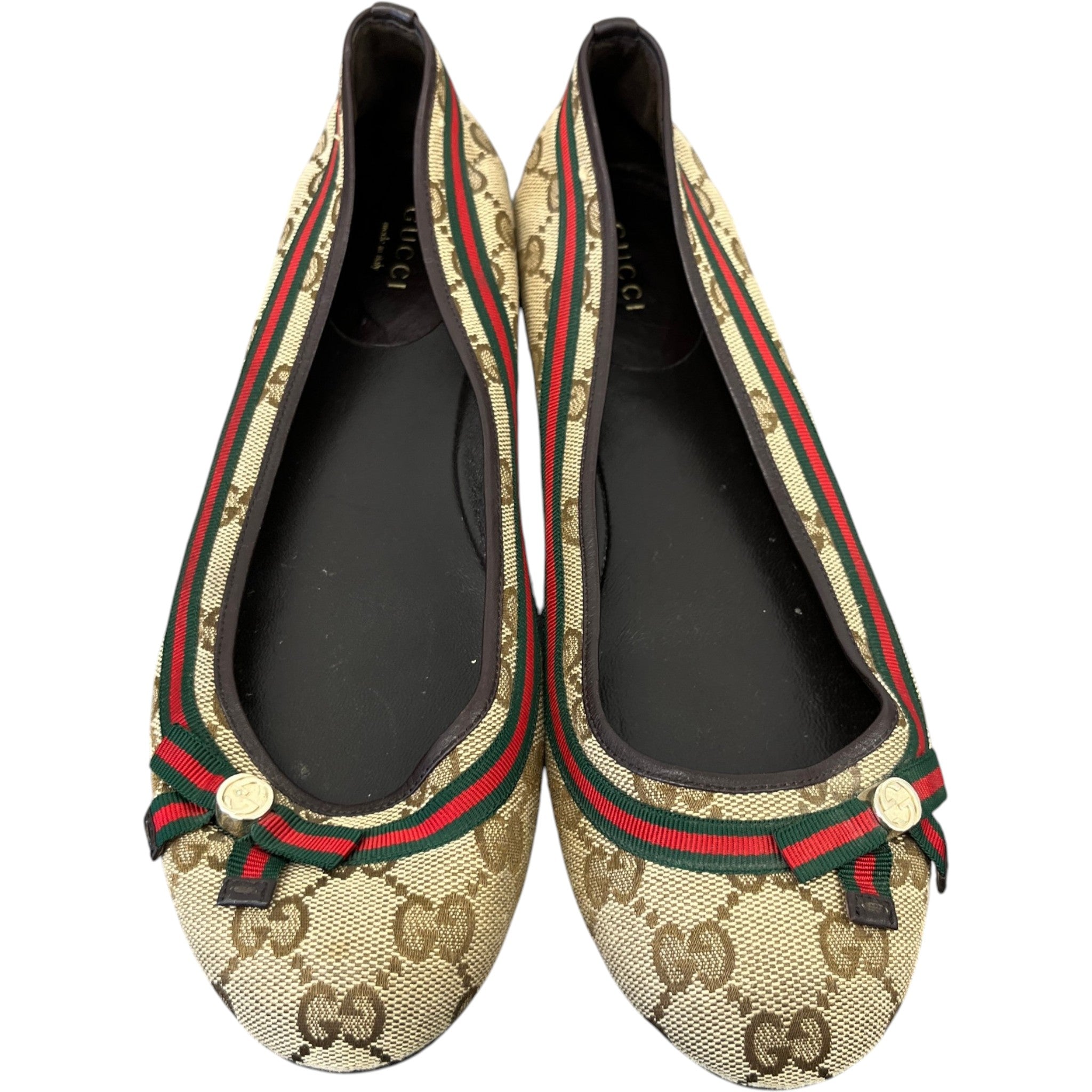 Women's Gg Supreme Loafers Beige Size EU 37 / UK 4