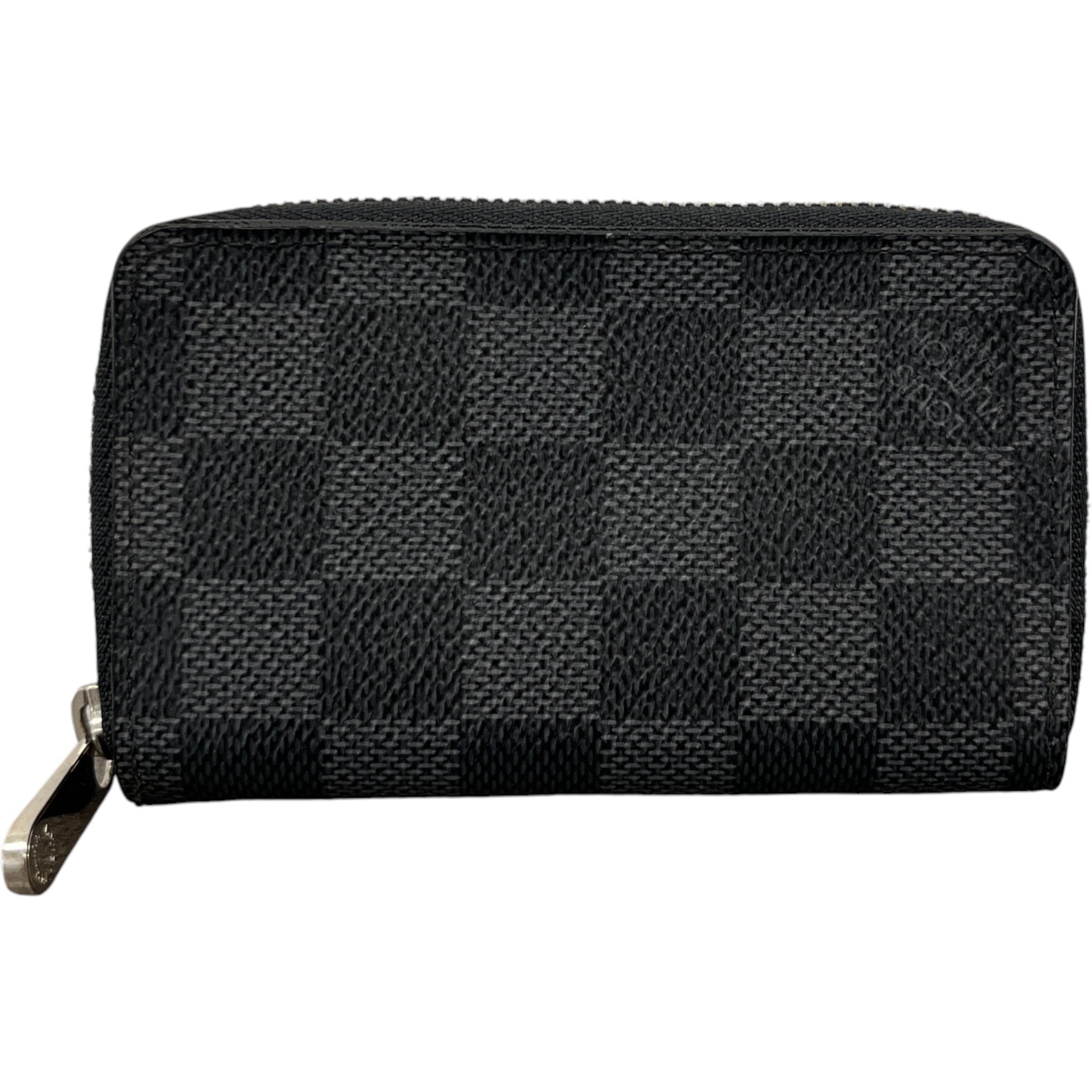 Men's Damier Graphite Zippy Coin Purse Black