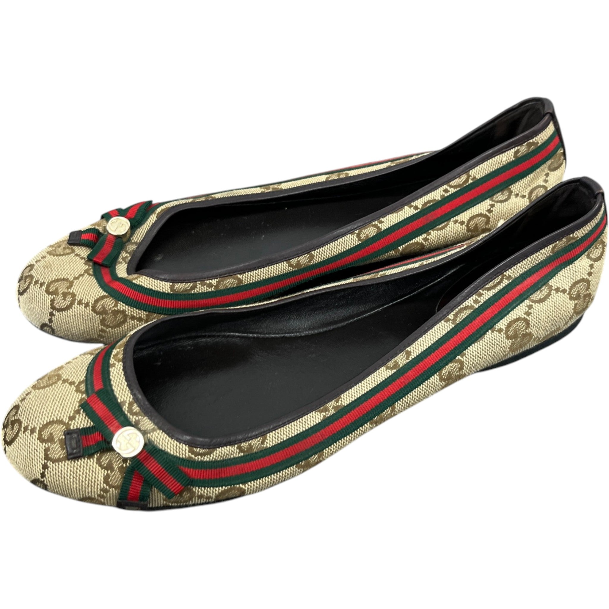 Women's Gg Supreme Loafers Beige Size EU 37 / UK 4