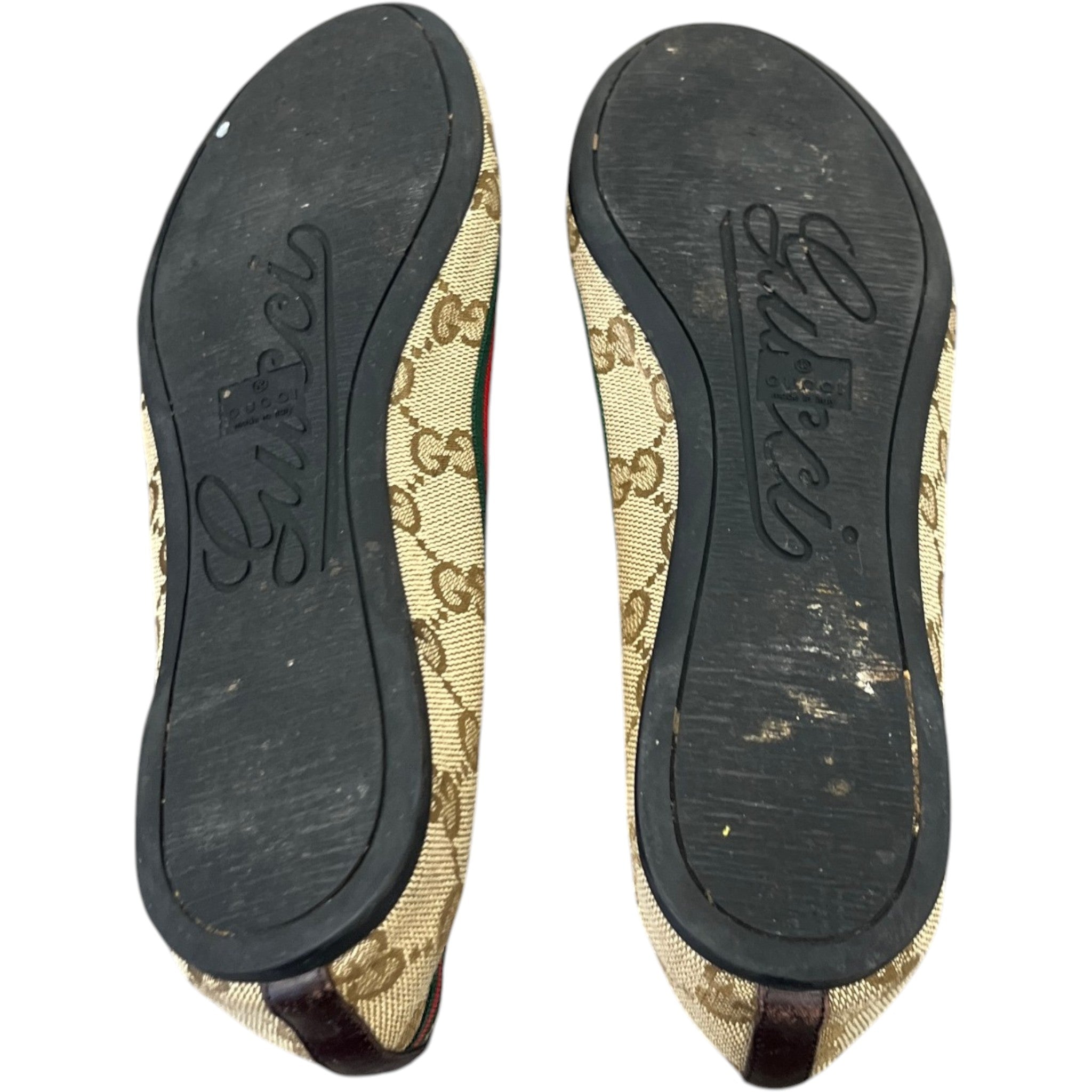 Women's Gg Supreme Loafers Beige Size EU 37 / UK 4
