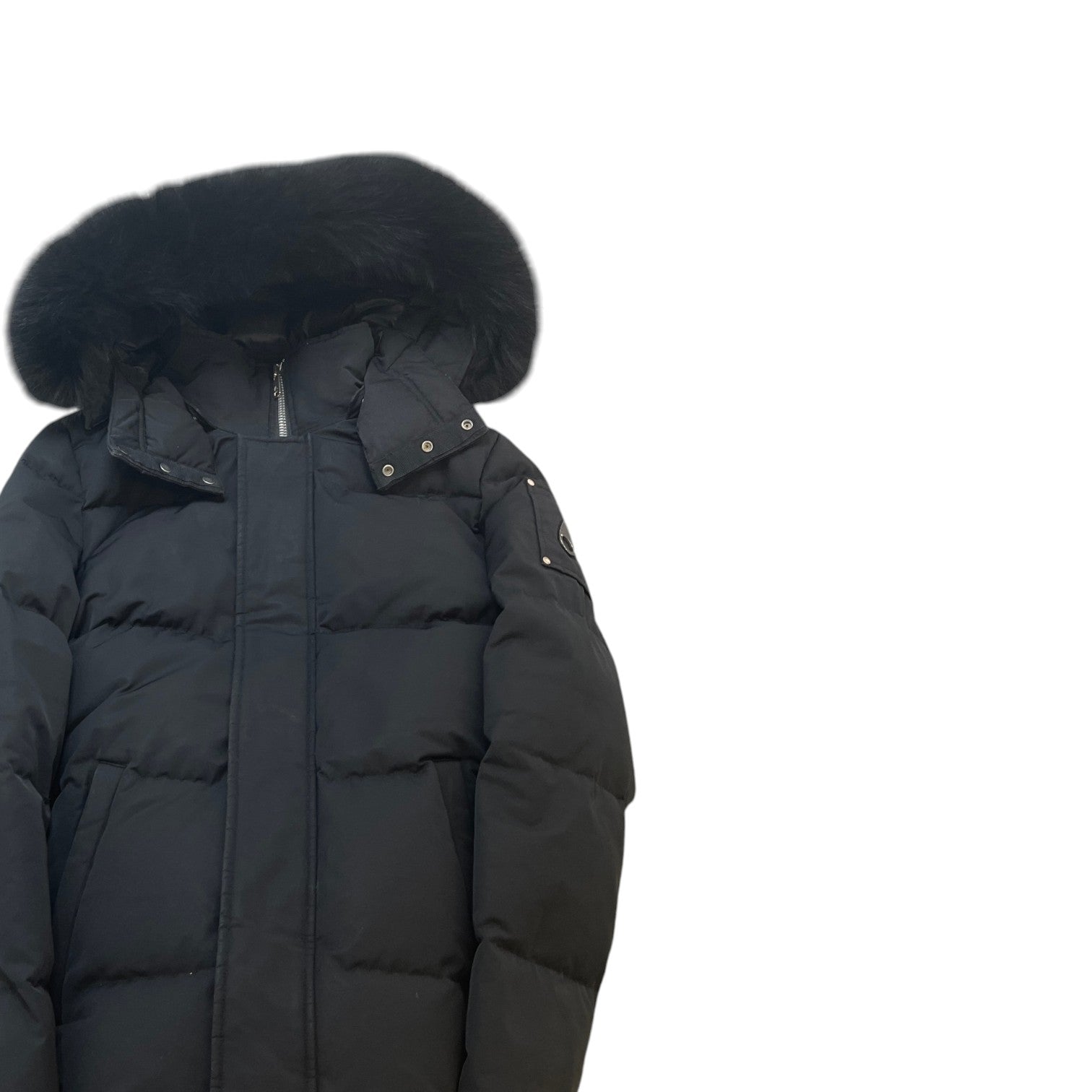 Men's Q3 Down Jacket Black Size M