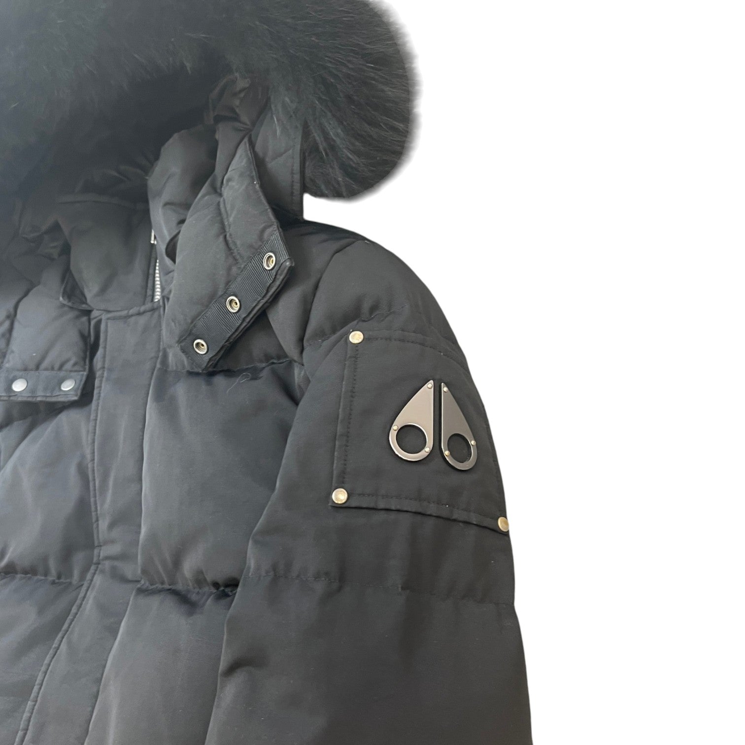 Men's Q3 Down Jacket Black Size M