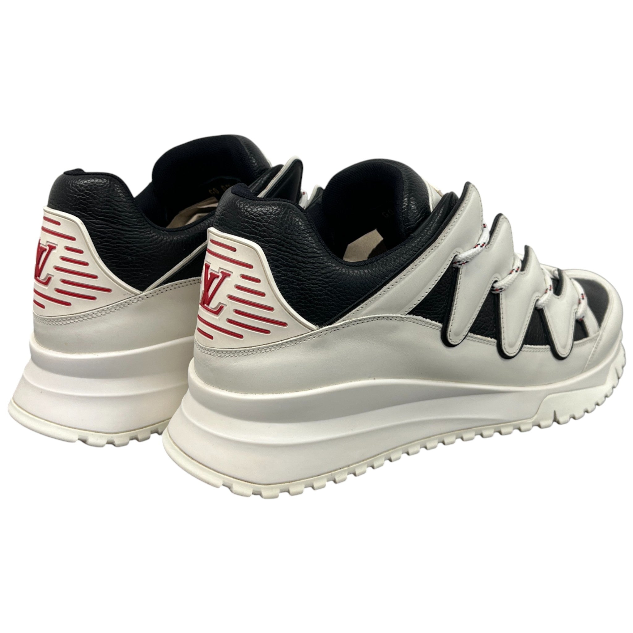 Men's Zig Zag Low Trainers White Size EU 44 / UK 10