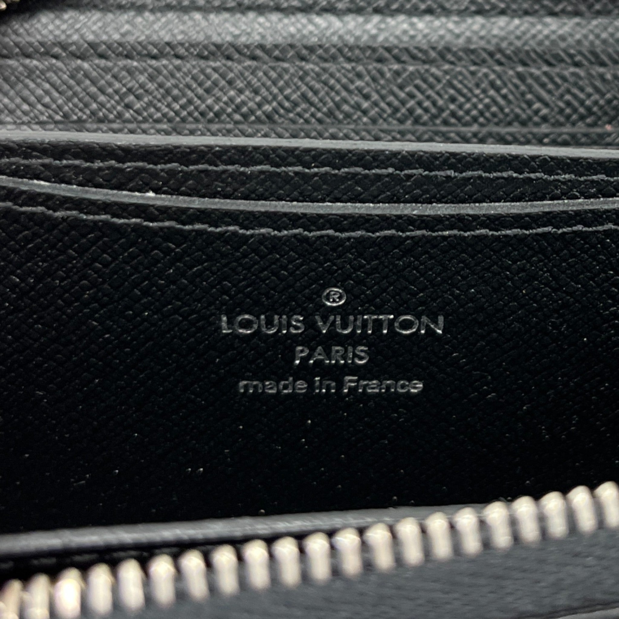 Men's Damier Graphite Zippy Coin Purse Black