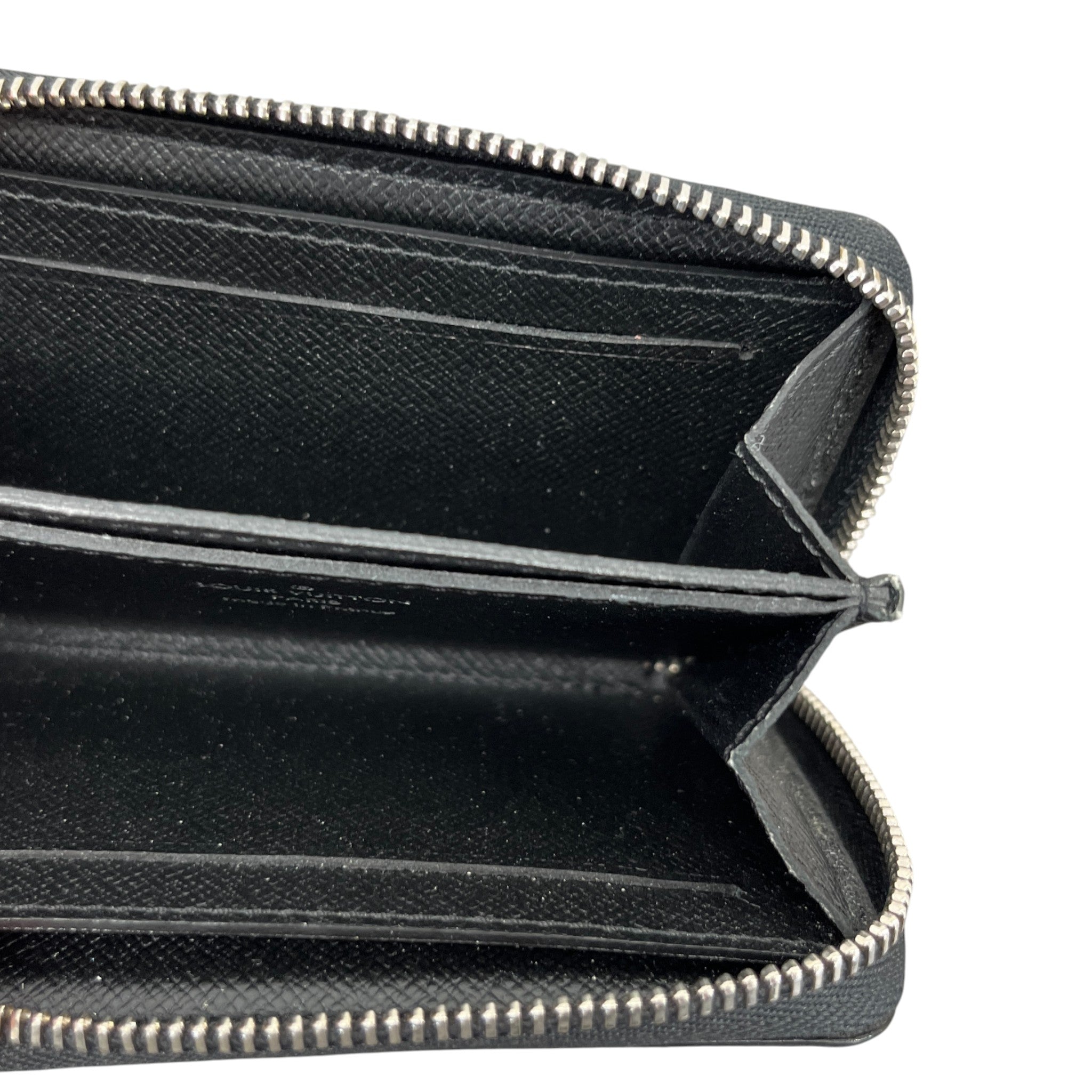 Men's Damier Graphite Zippy Coin Purse Black