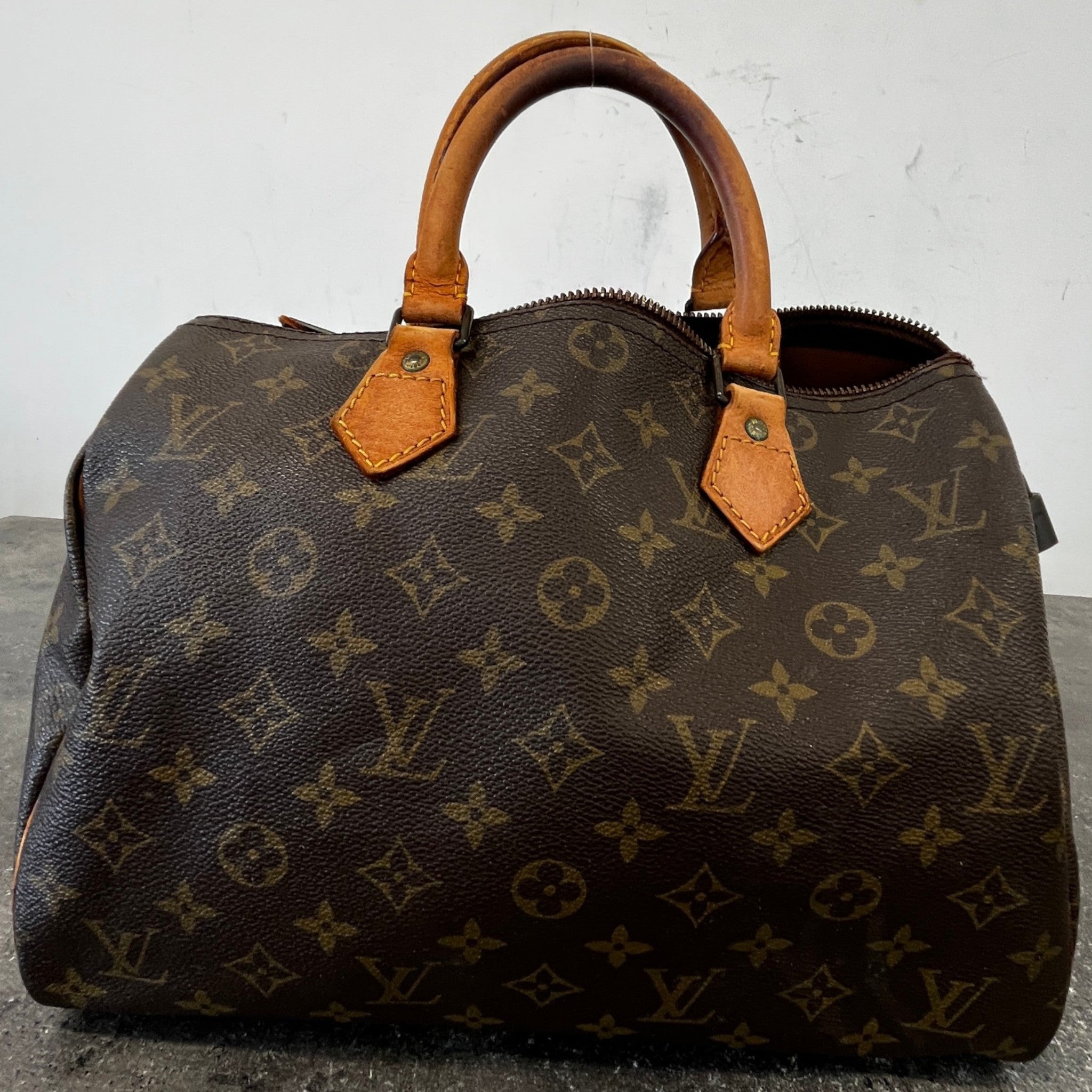 Women's Monogram Speedy 30 Bag Brown