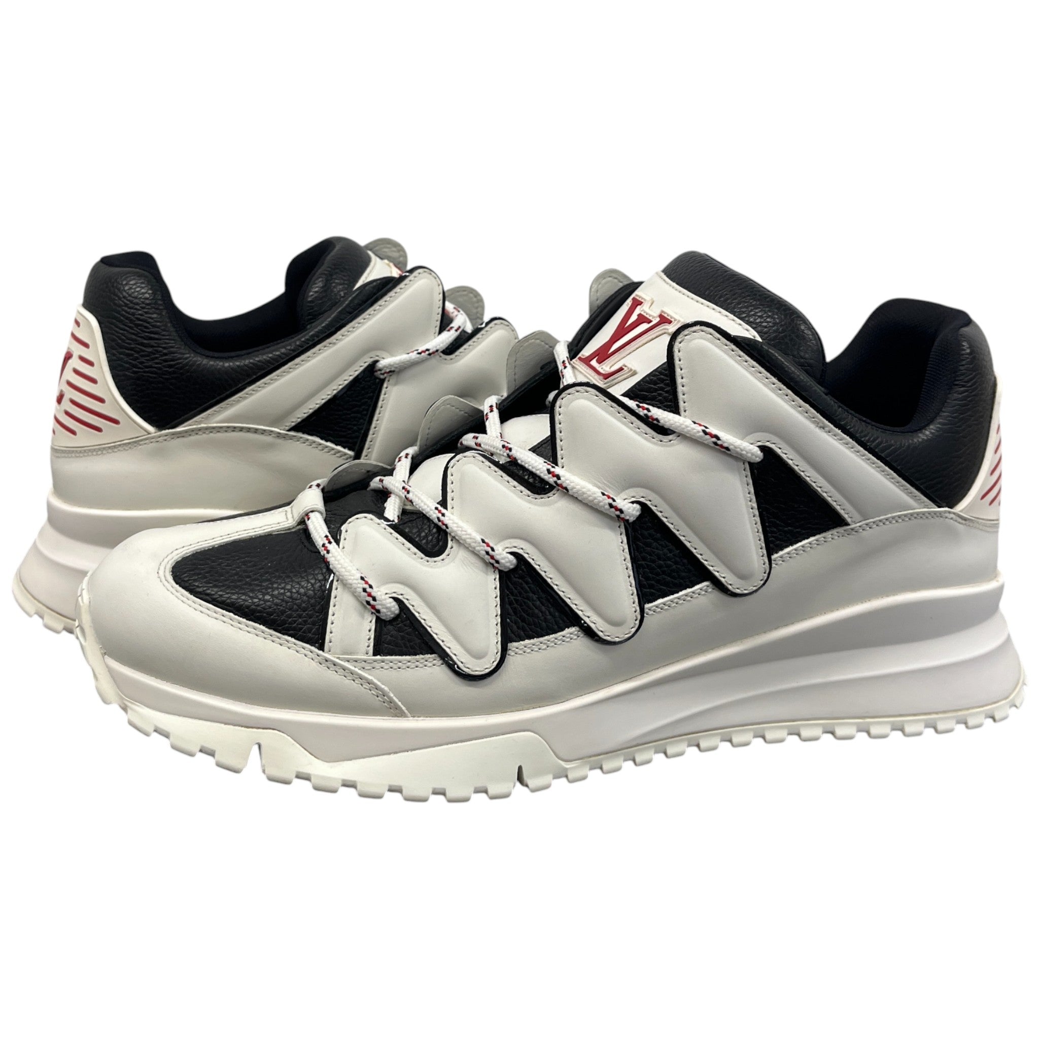 Men's Zig Zag Low Trainers White Size EU 44 / UK 10