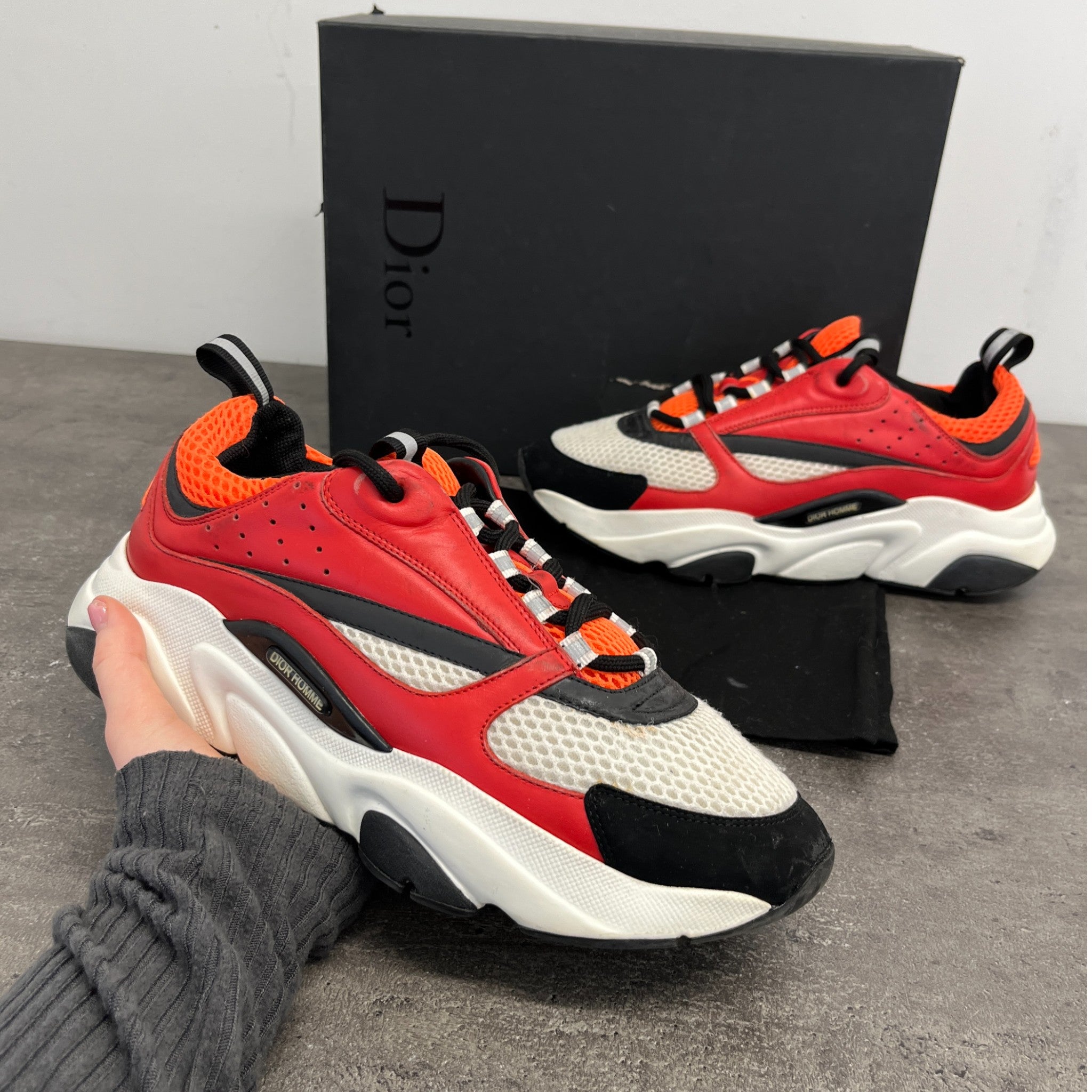 Men's B22 Low Trainers Black Size EU 41 / UK 7