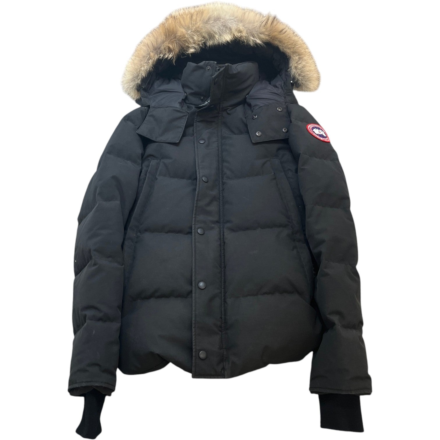 Men's Wyndham Parka Down Jacket Black Size M