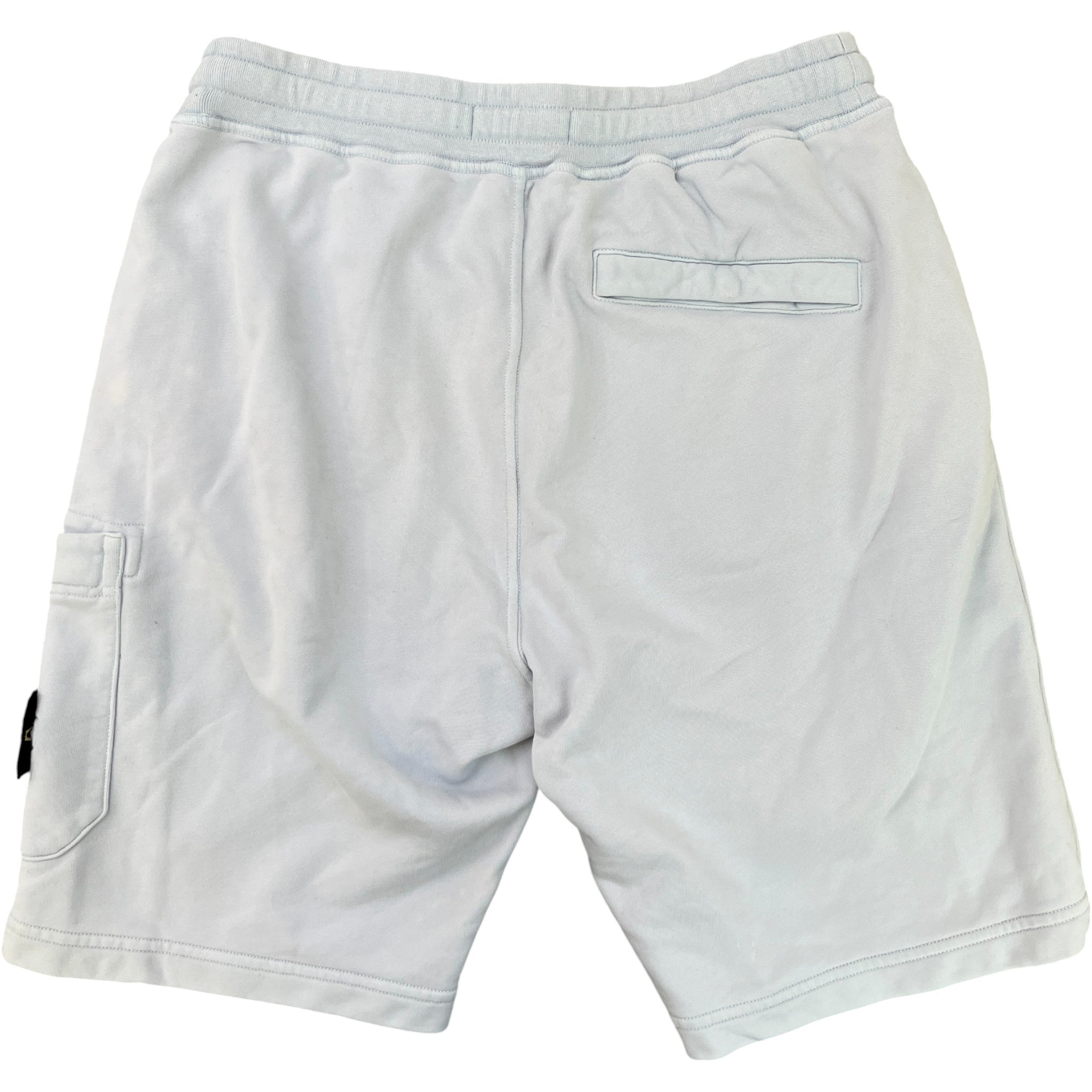 Men's Applique Logo Shorts Blue Size M