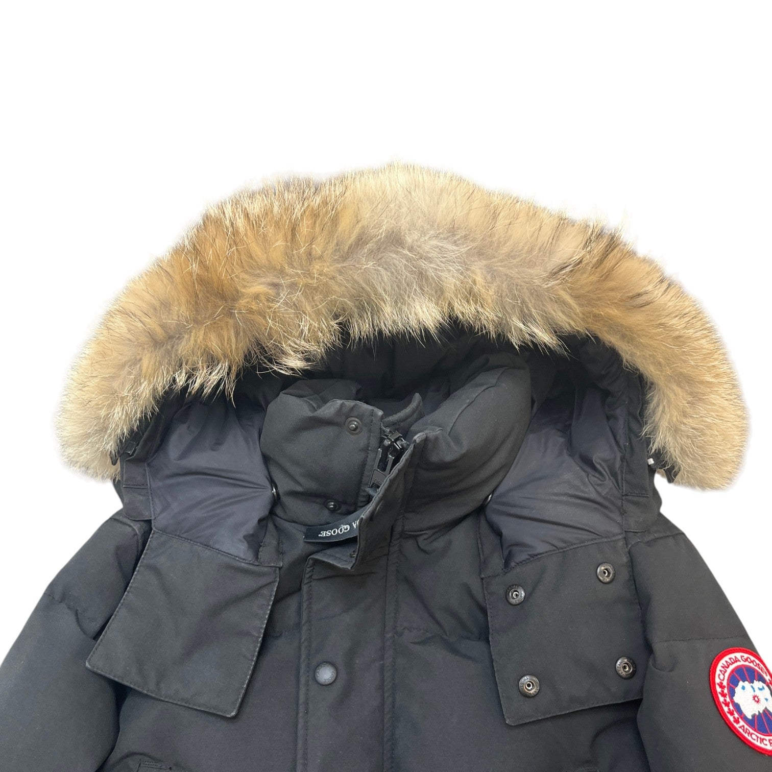 Men's Wyndham Parka Down Jacket Black Size M