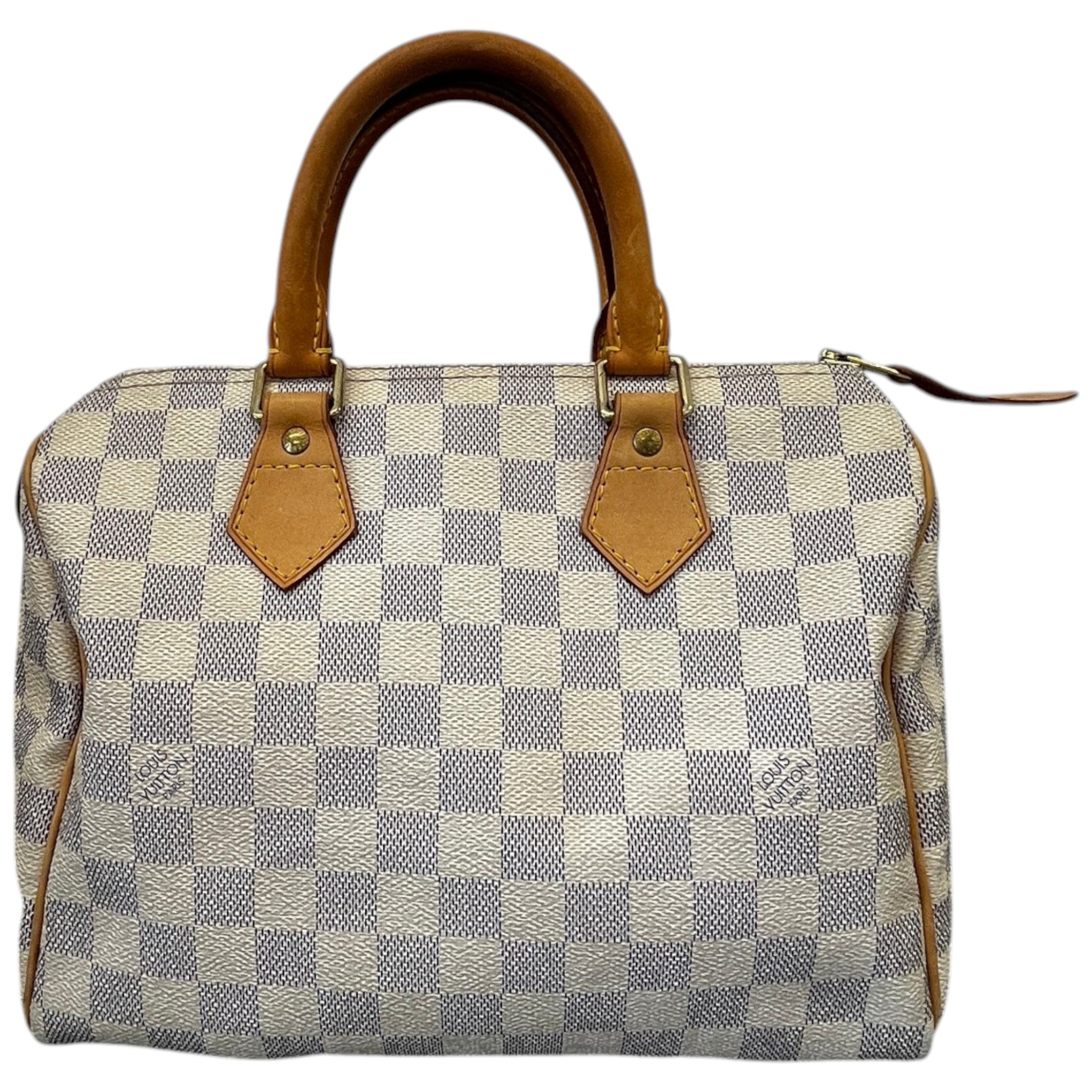 Women's Damier Azur Speedy 25 Bag White