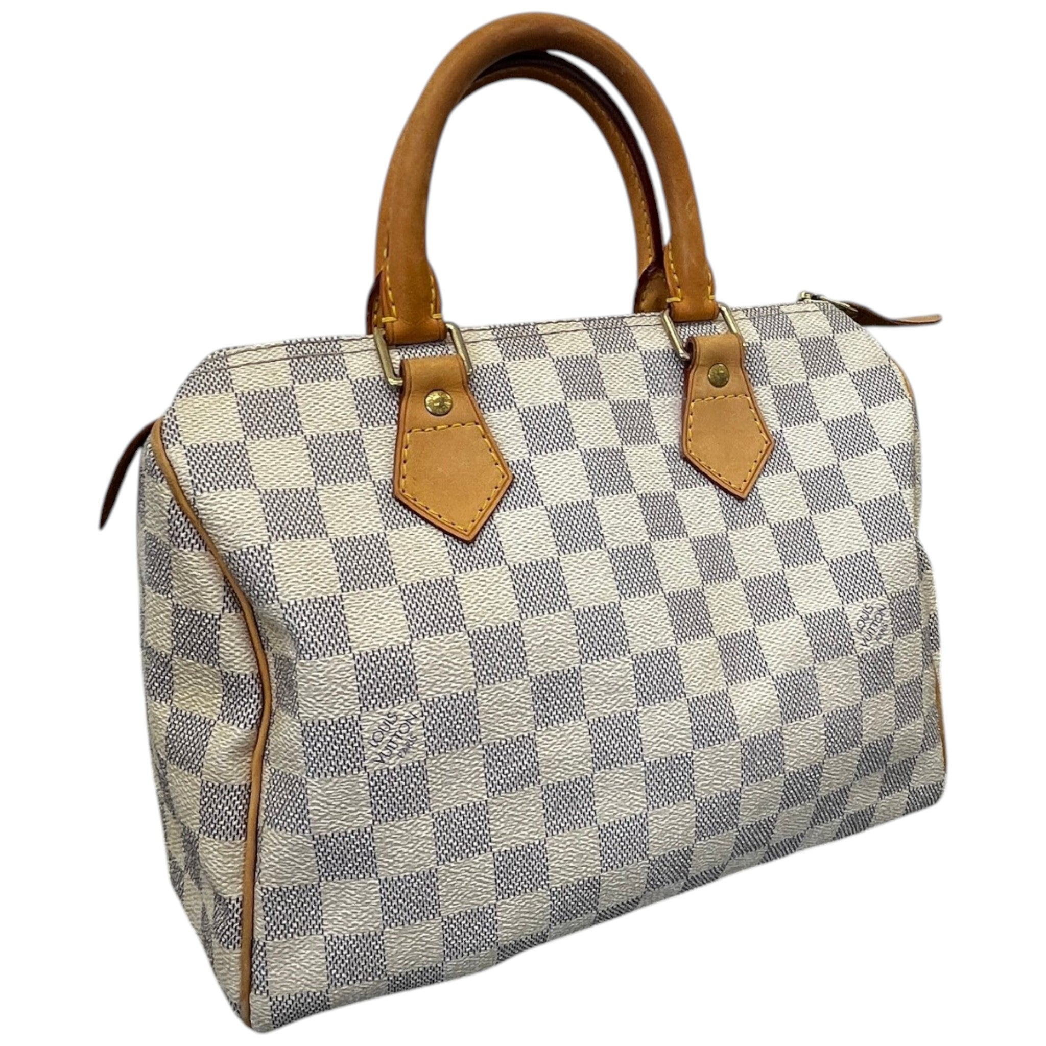Women's Damier Azur Speedy 25 Bag White