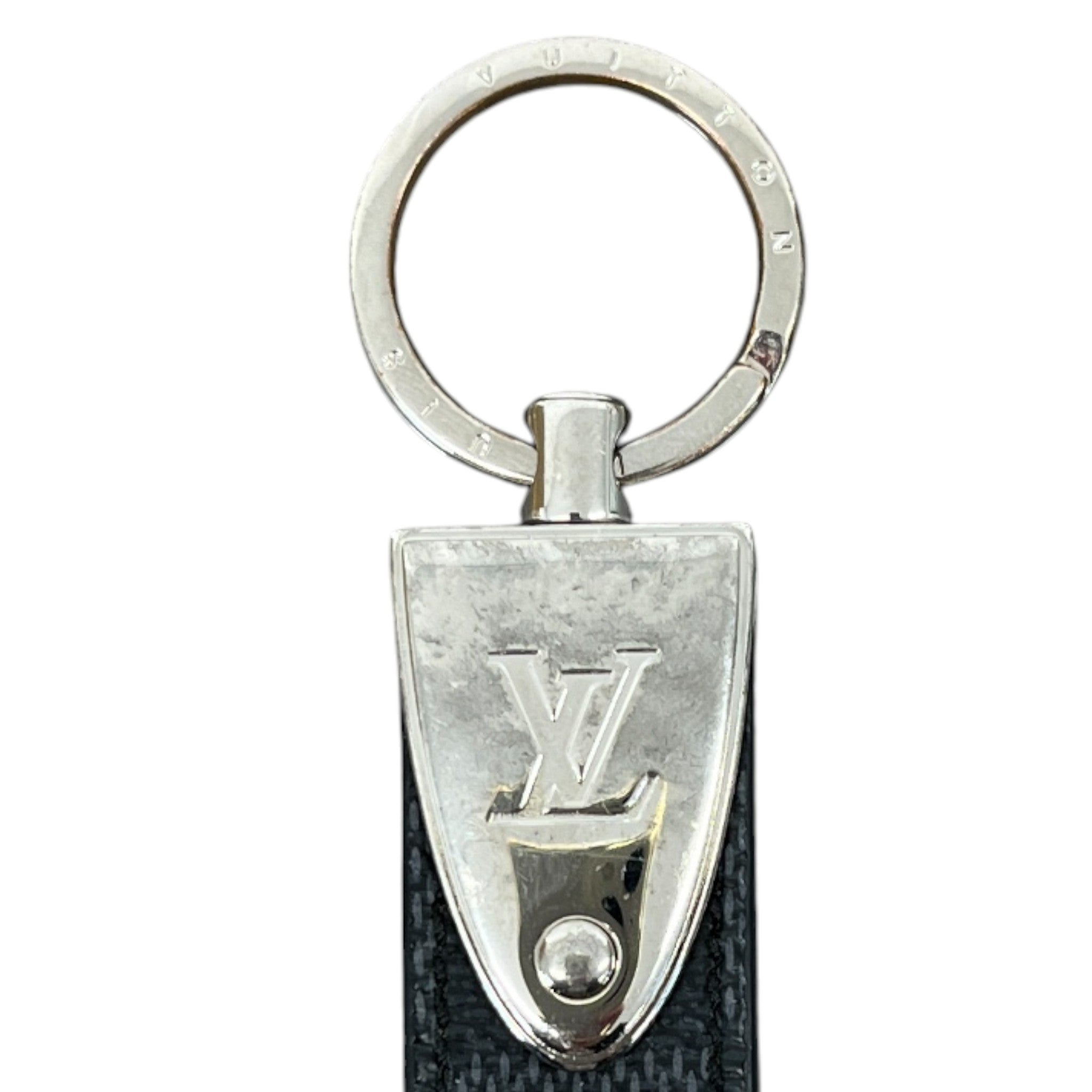 Men's Damier Graphite Infini Dragonne Keyring Black