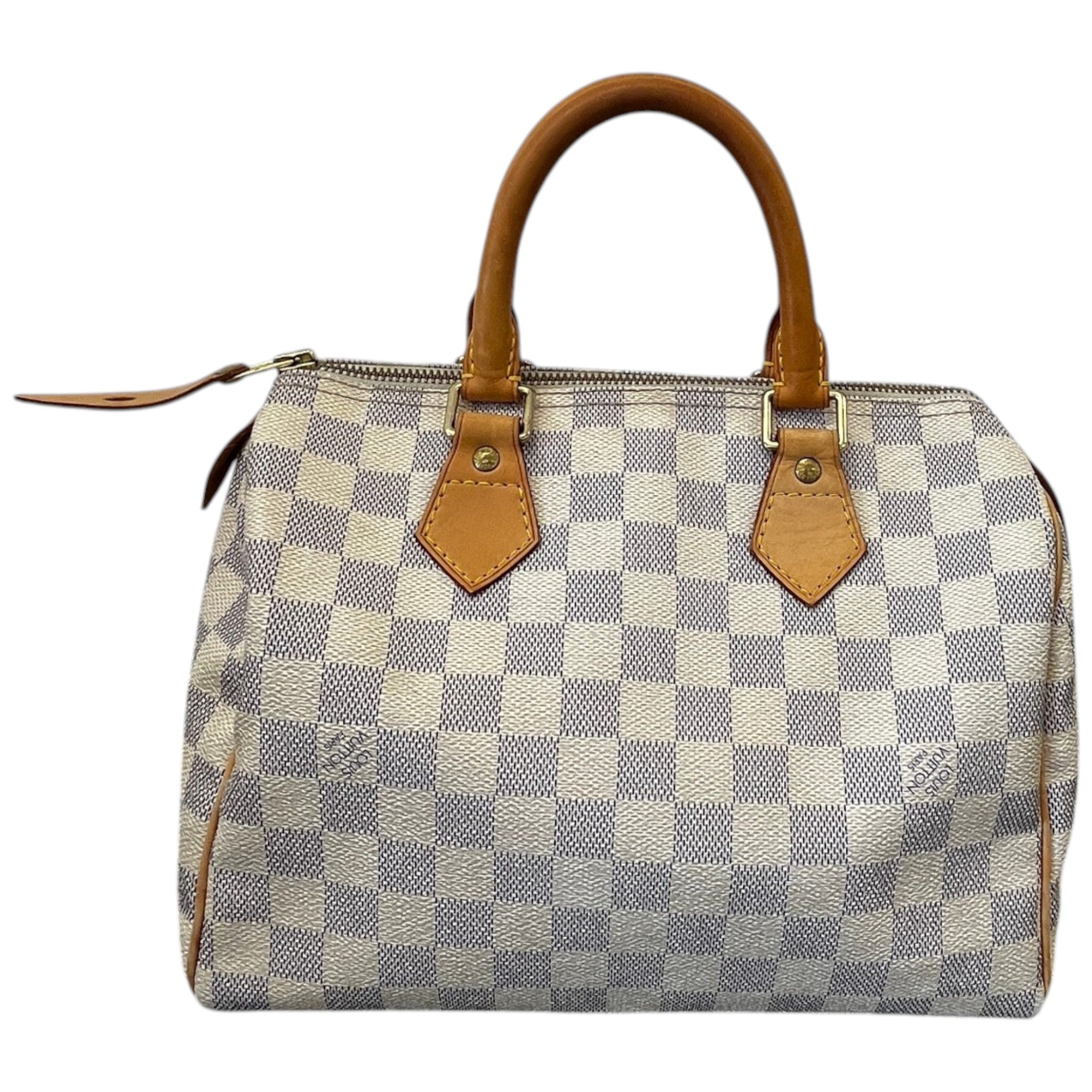 Women's Damier Azur Speedy 25 Bag White