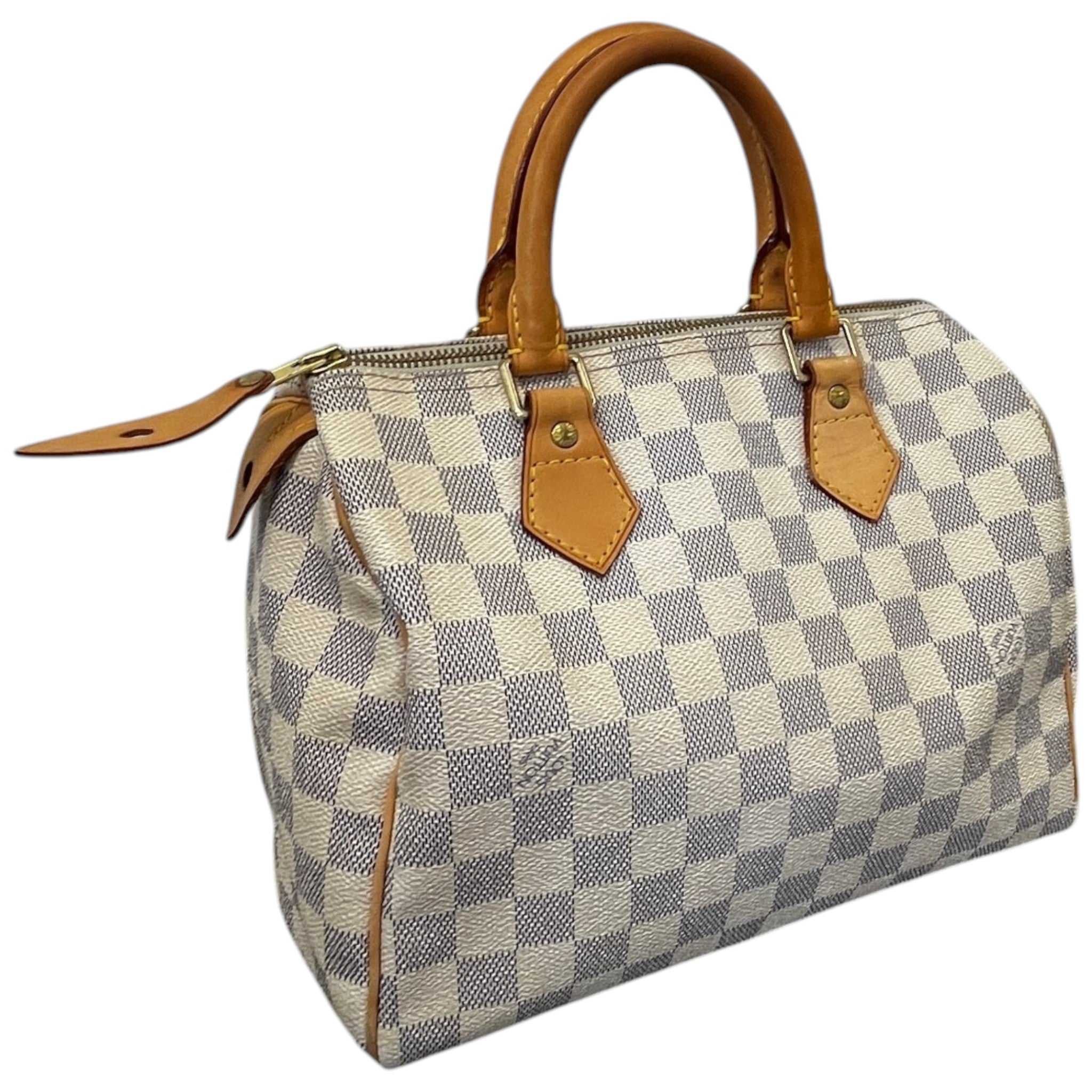 Women's Damier Azur Speedy 25 Bag White