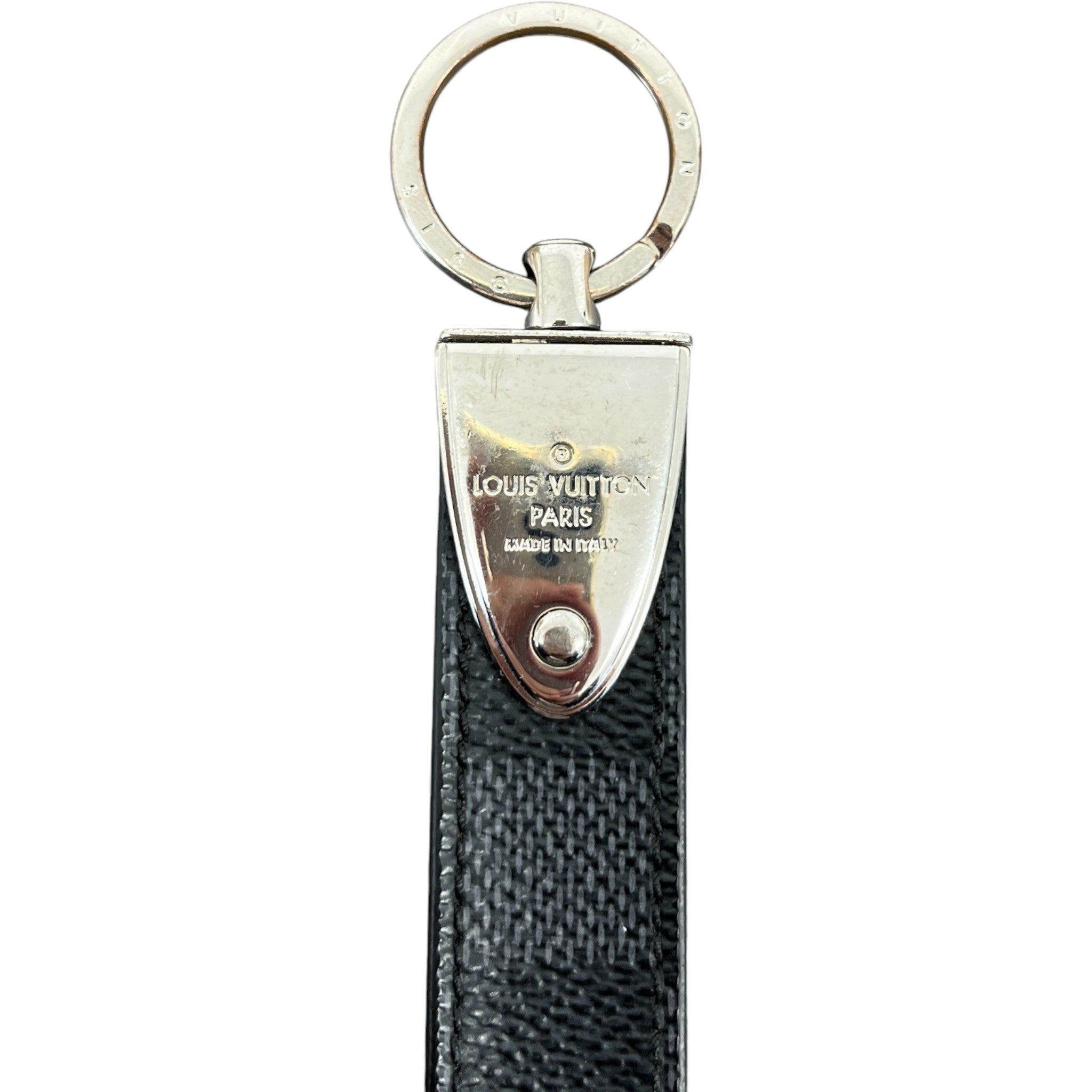 Men's Damier Graphite Infini Dragonne Keyring Black