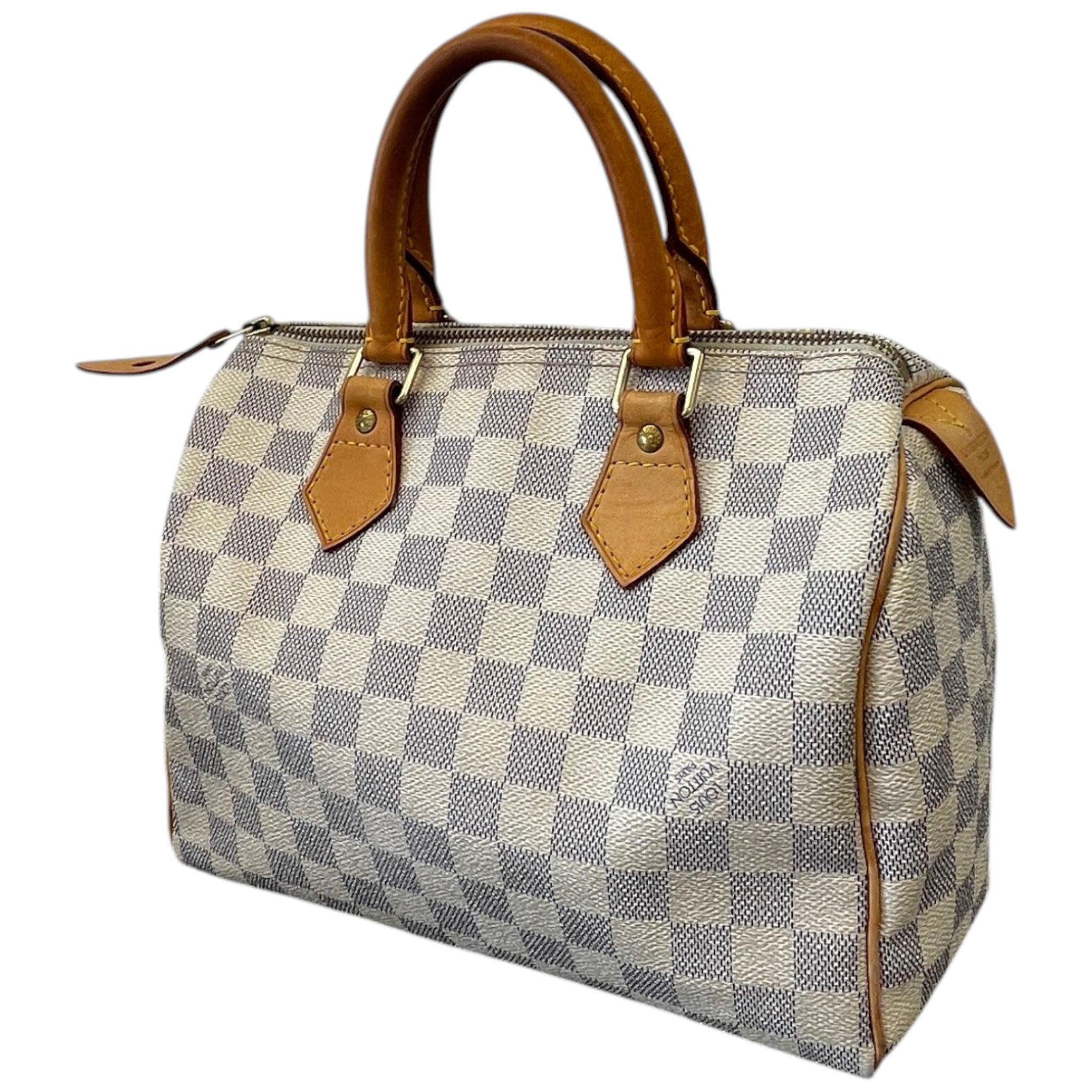 Women's Damier Azur Speedy 25 Bag White