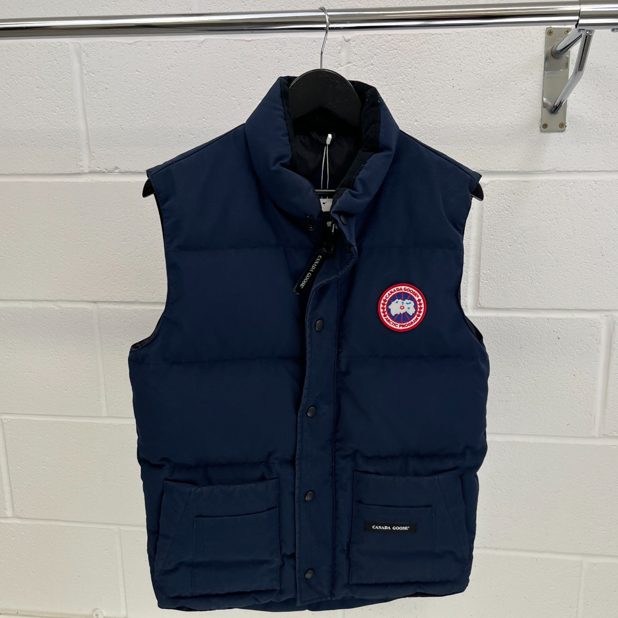 Men's Freestyle Padded Gilet Navy Size S