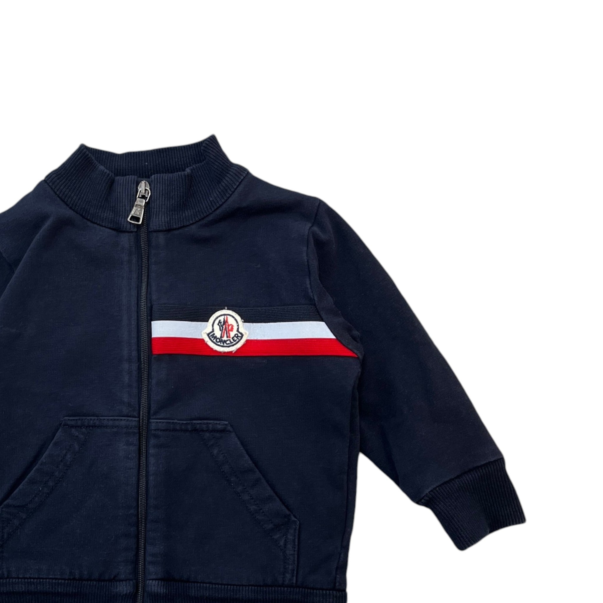 Men's Completo Maglia Age 6/9 Months Full Tracksuit Navy Size XXS