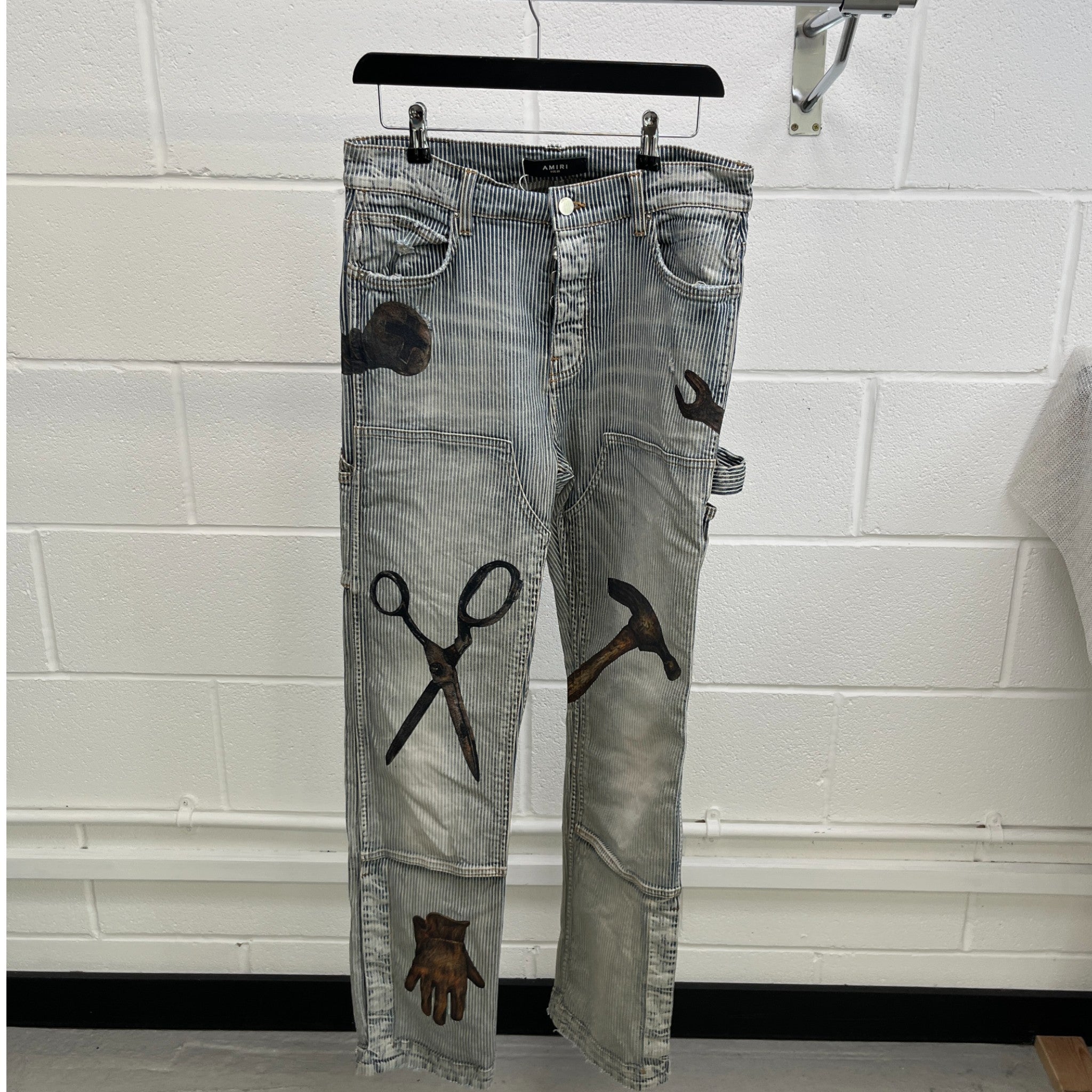 Men's Rhee Studio Carpenter Jeans Multi-Coloured Size IT 46 / UK 30