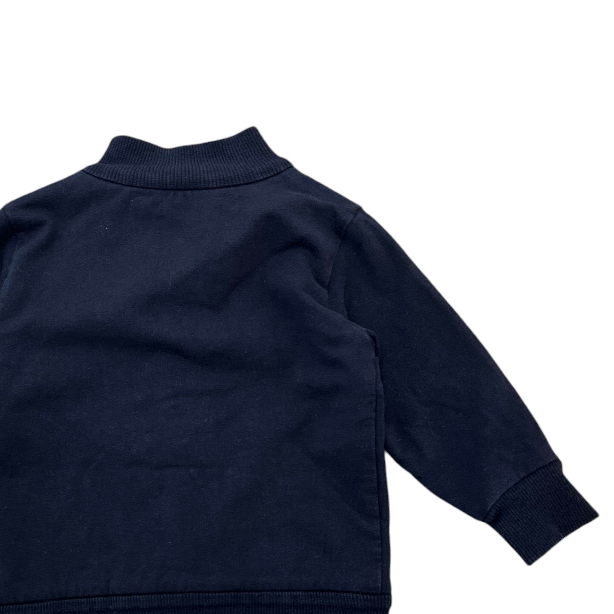 Men's Completo Maglia Age 6/9 Months Full Tracksuit Navy Size XXS
