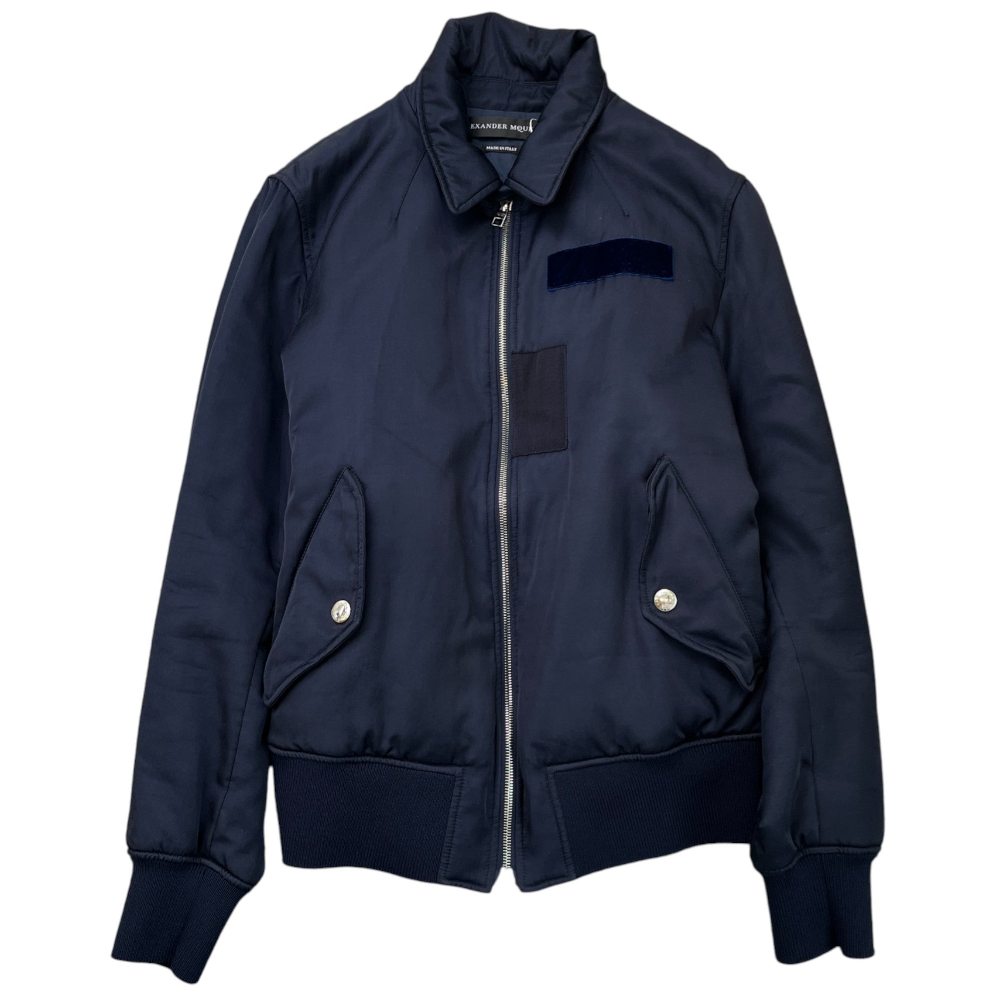 Men's Stitch Logo Print Jacket Navy Size IT 48 / M