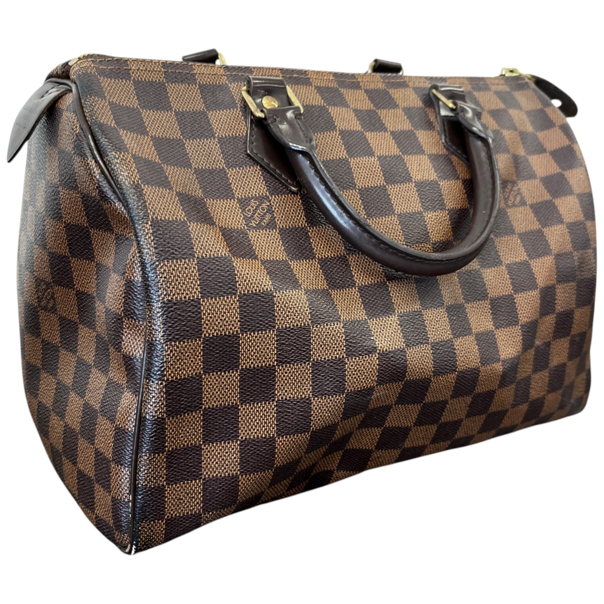 Women's Damier Ebene Speedy 30 Bag Brown