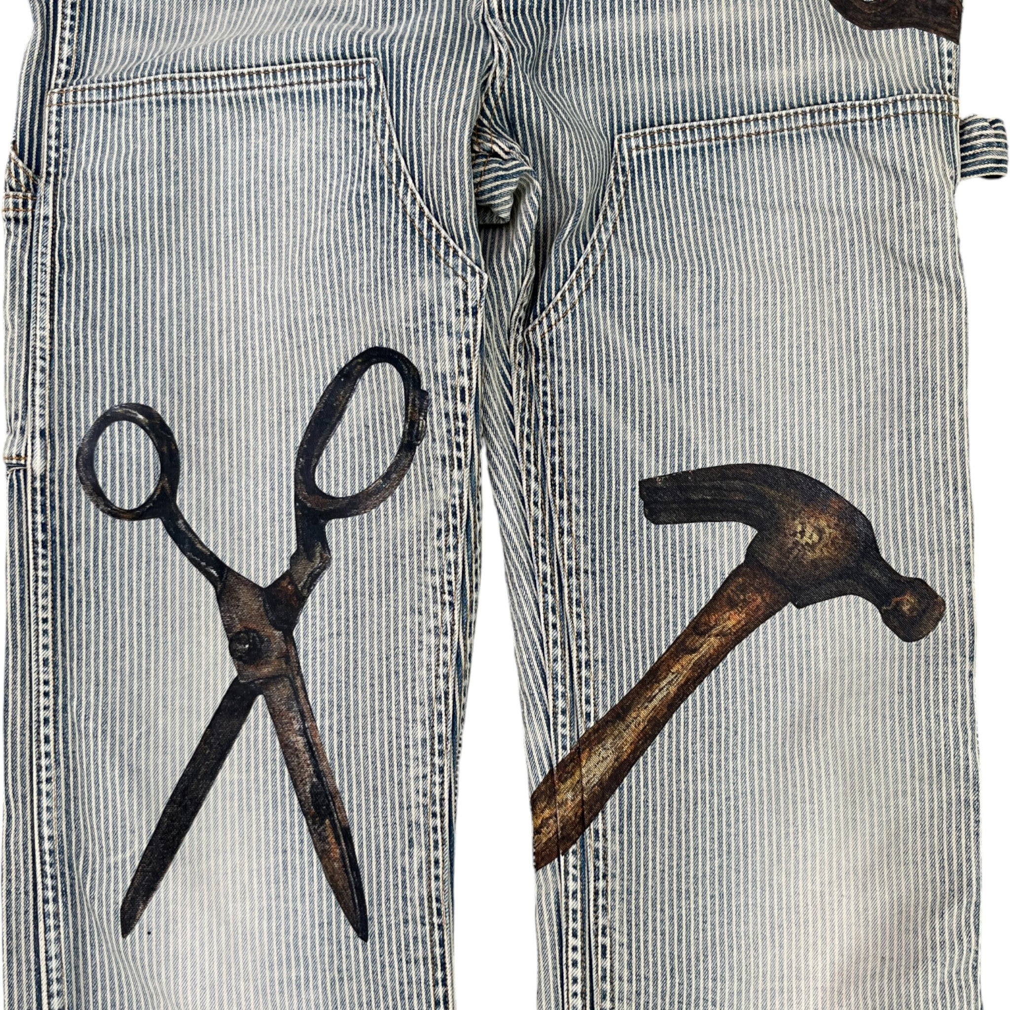 Men's Rhee Studio Carpenter Jeans Multi-Coloured Size IT 46 / UK 30