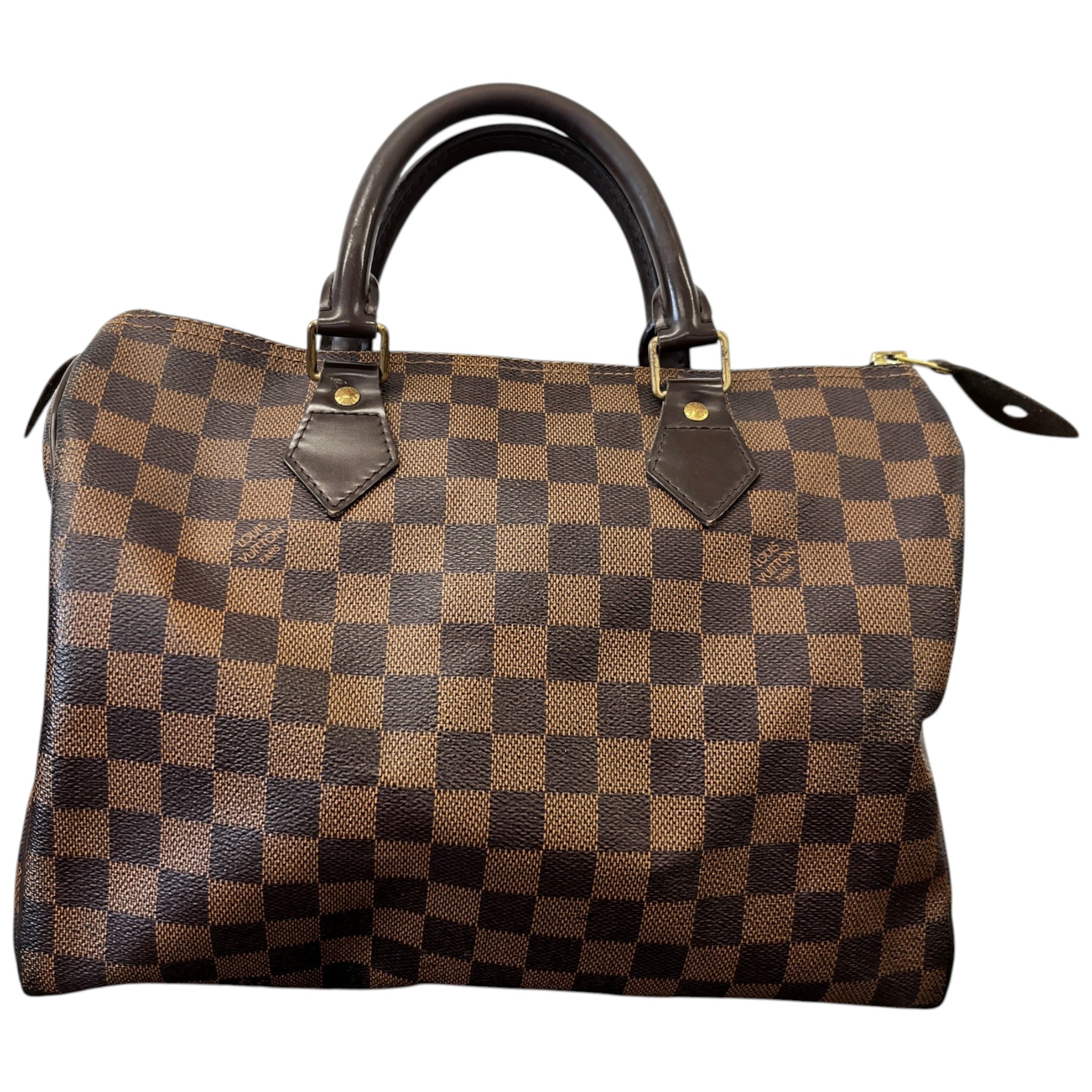 Women's Damier Ebene Speedy 30 Bag Brown