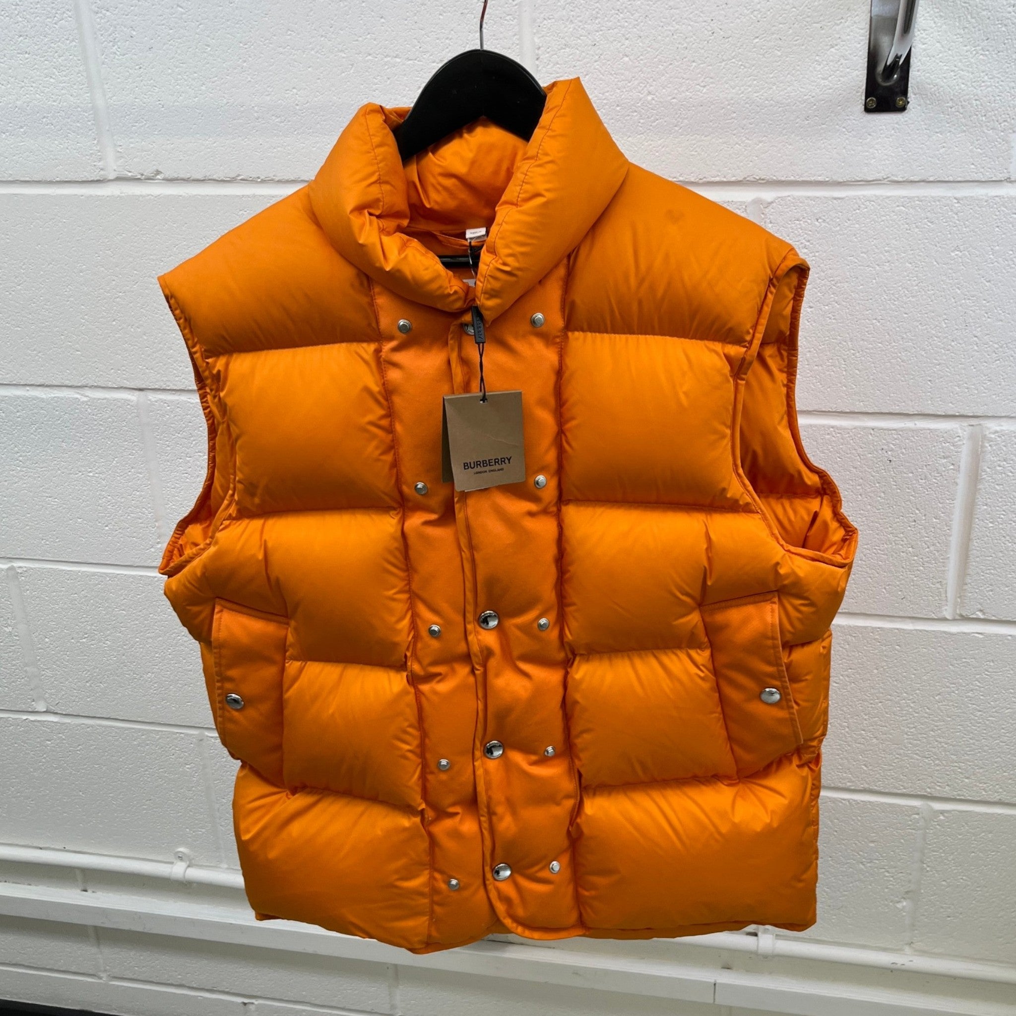 Men's Halstock Gilet Orange Size S