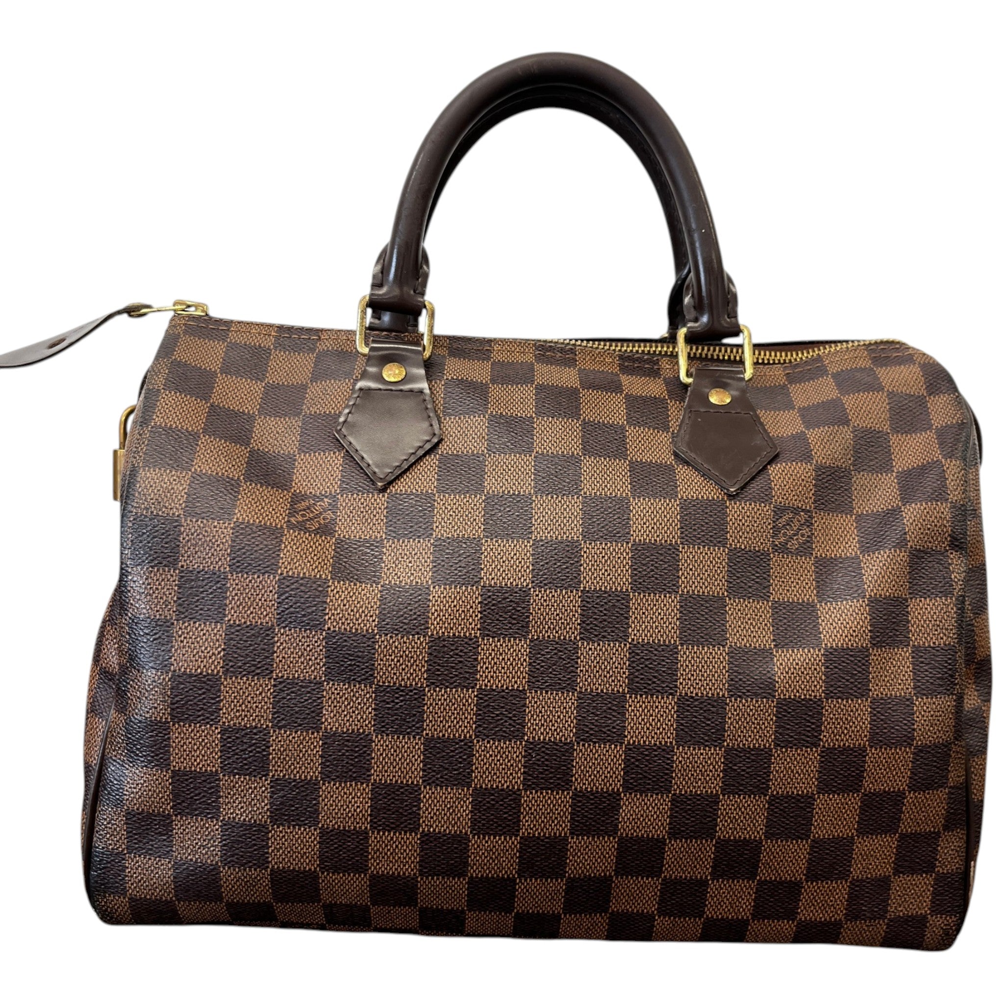 Women's Damier Ebene Speedy 30 Bag Brown