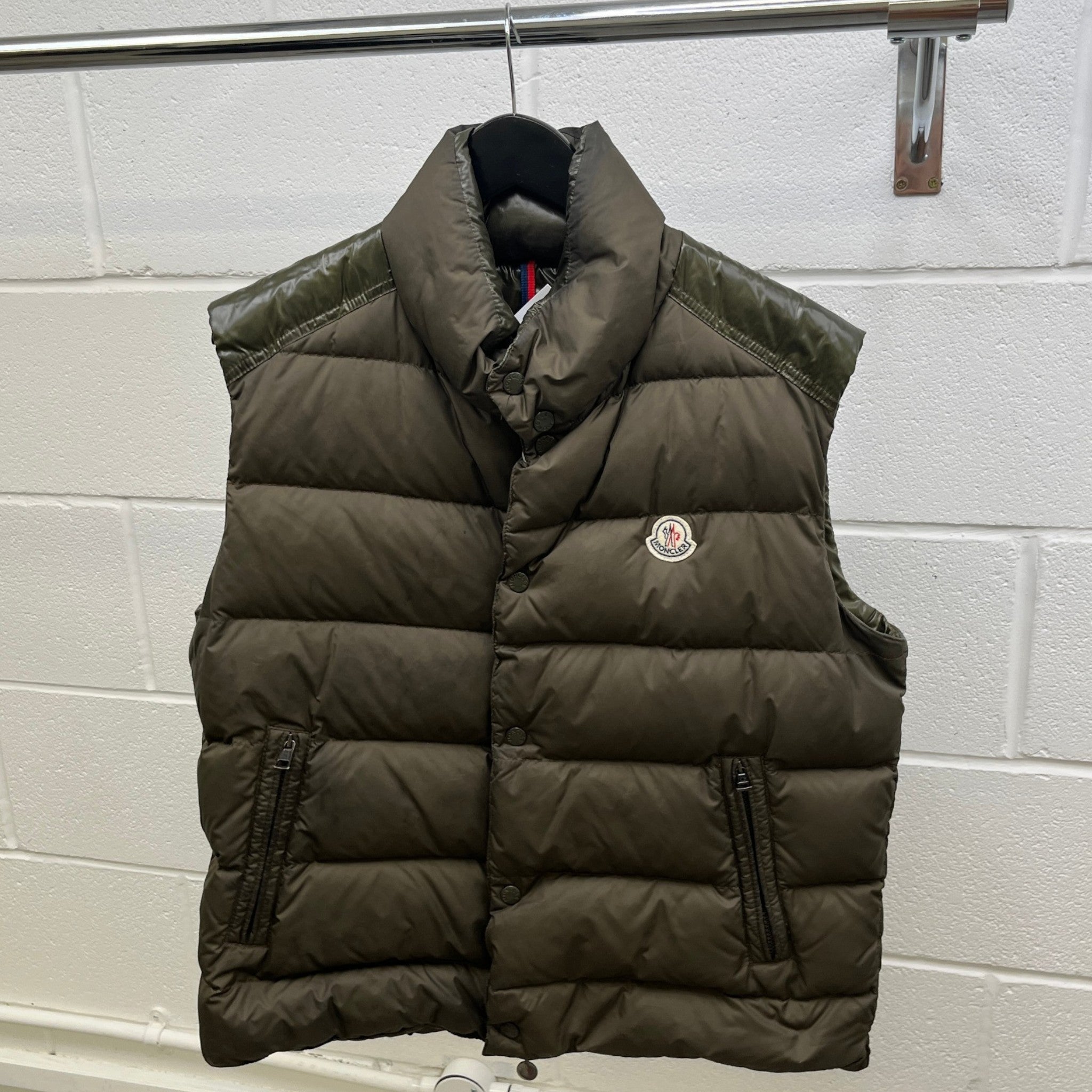 Men's Cheval Gilet Khaki Size 4 / XL