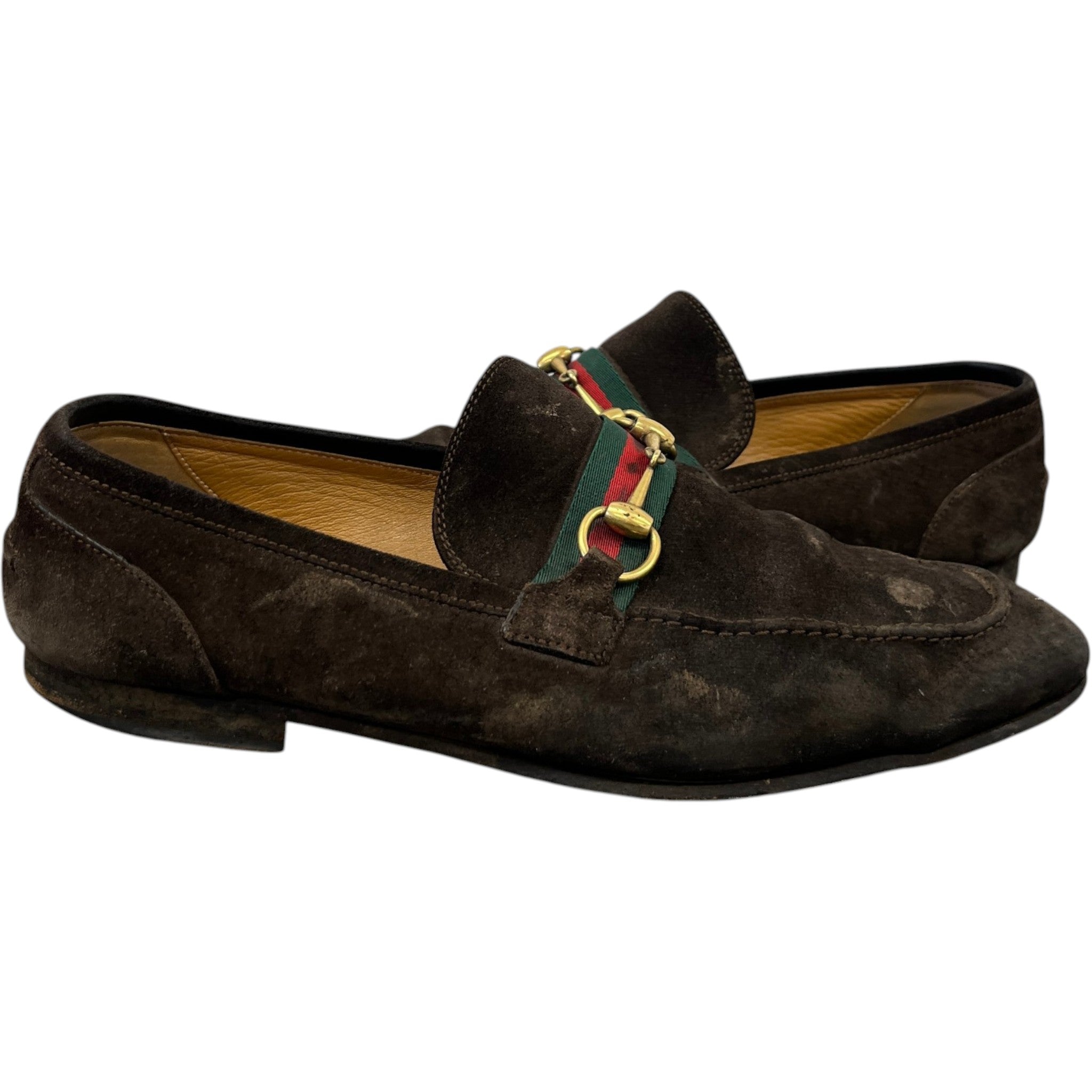 Men's Horsebit Loafers Brown Size EU 44 / UK 10