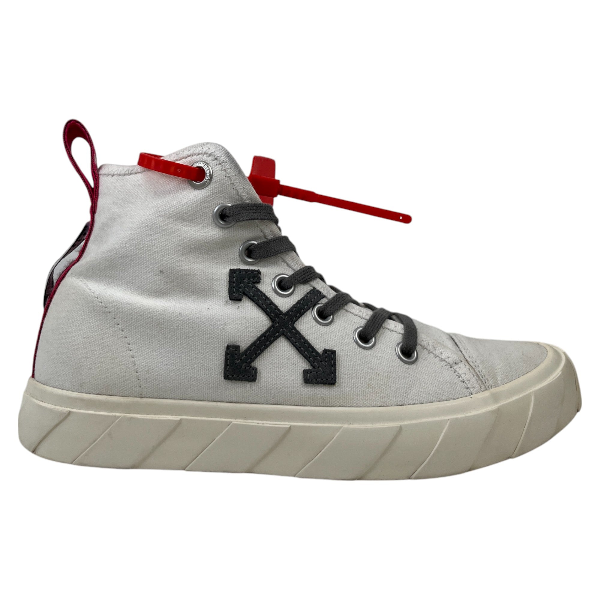 Men's Vulcanized High Trainers White Size EU 40 / UK 6