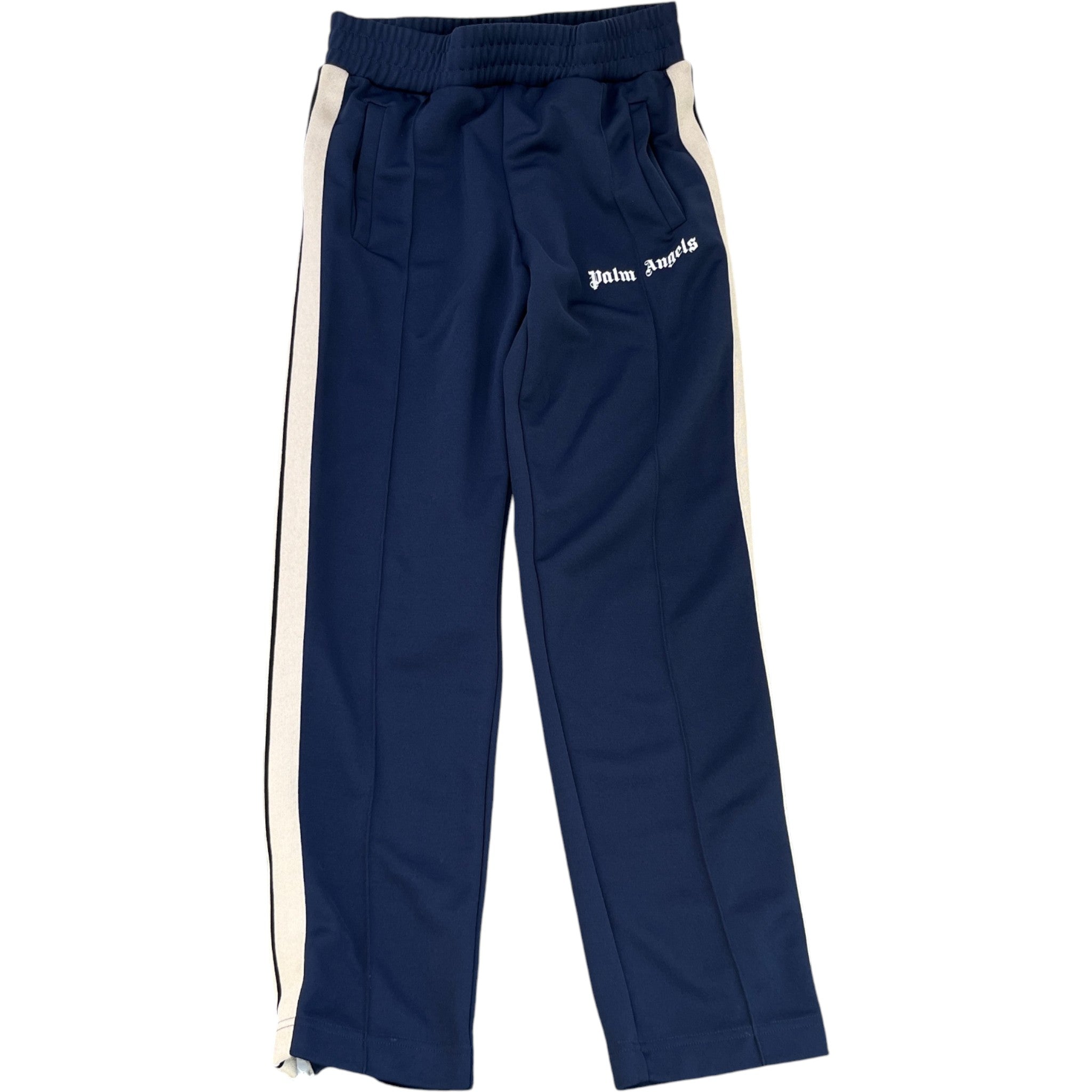 Men's Logo Print Track Joggers Blue Size M