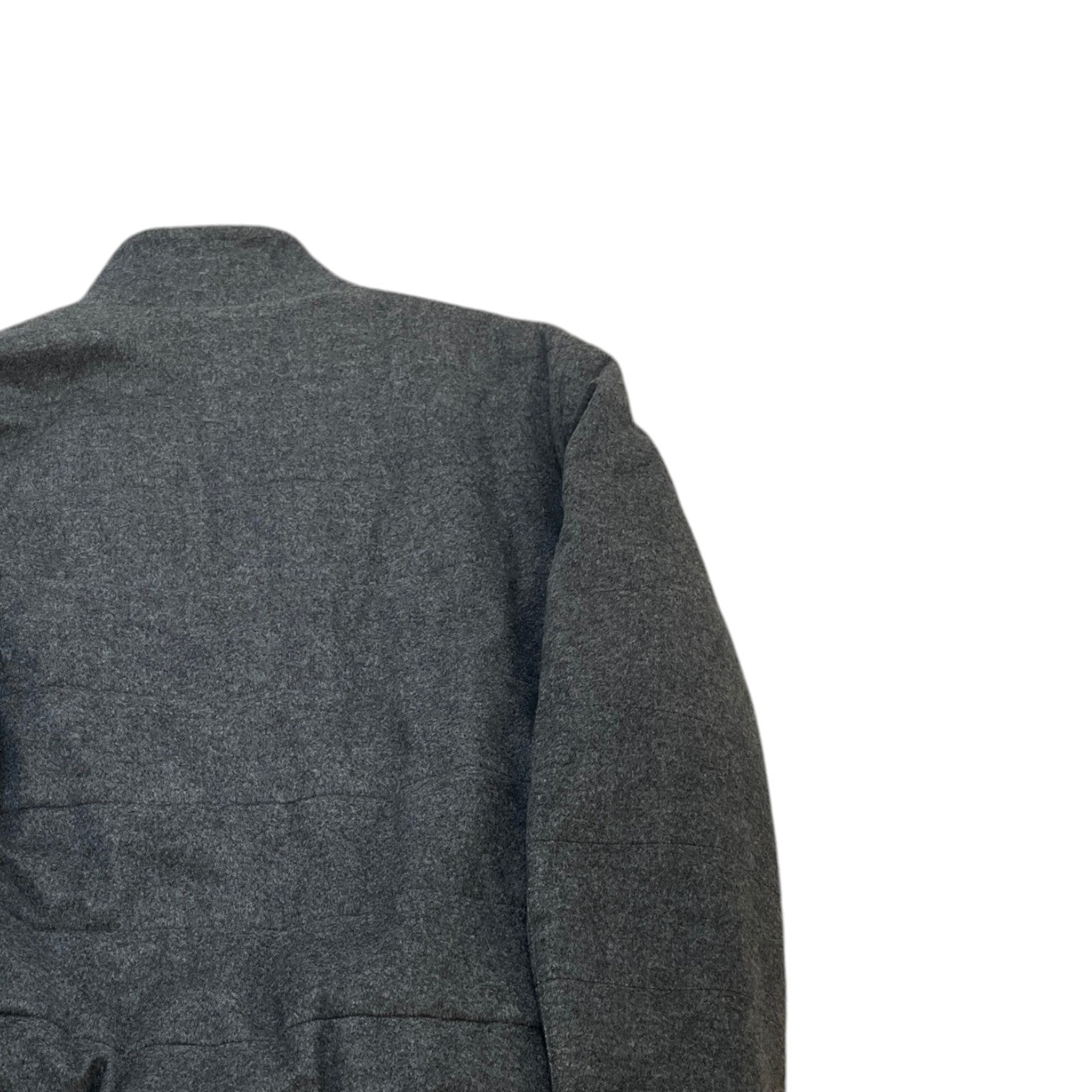 Men's Cashmere Hybrid Bomber Jacket Grey Size L