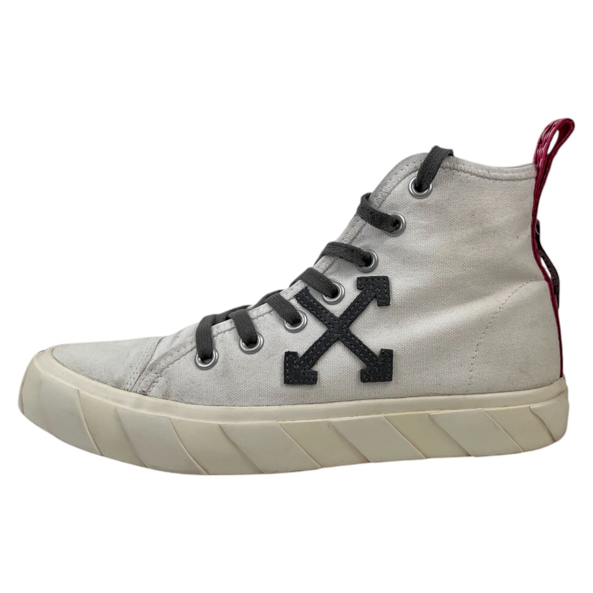 Men's Vulcanized High Trainers White Size EU 40 / UK 6