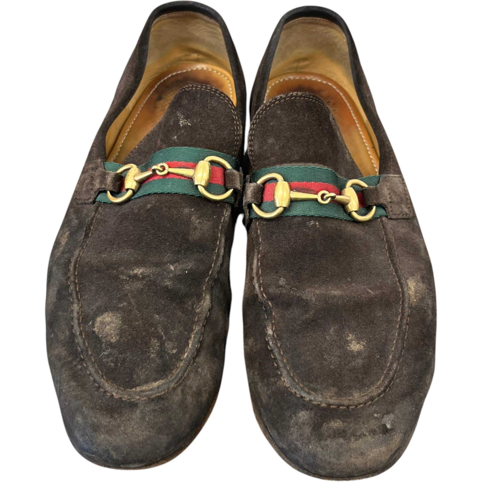 Men's Horsebit Loafers Brown Size EU 44 / UK 10