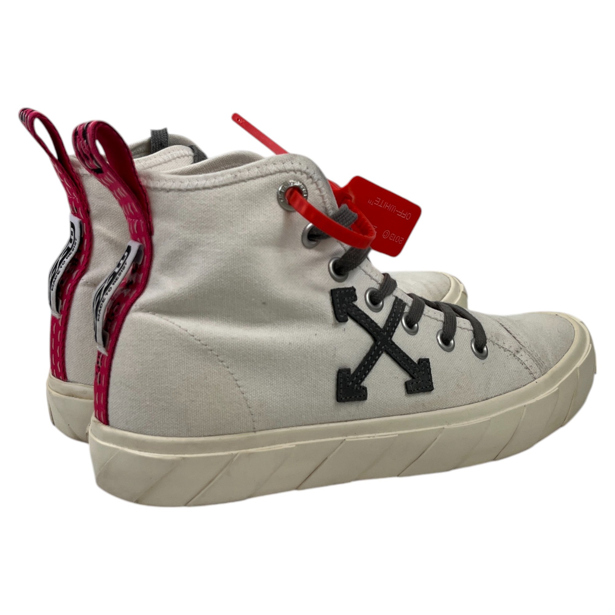 Men's Vulcanized High Trainers White Size EU 40 / UK 6