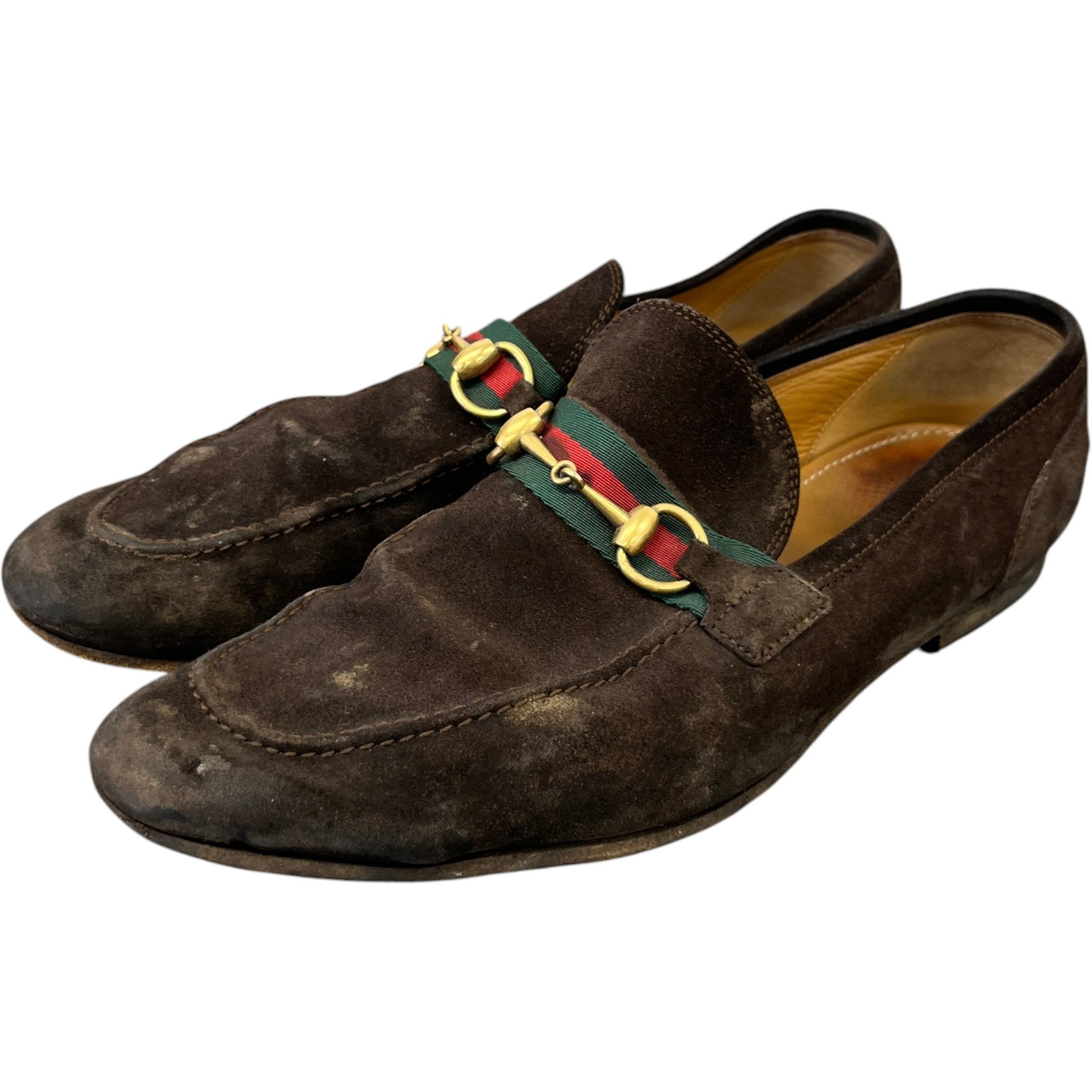 Men's Horsebit Loafers Brown Size EU 44 / UK 10