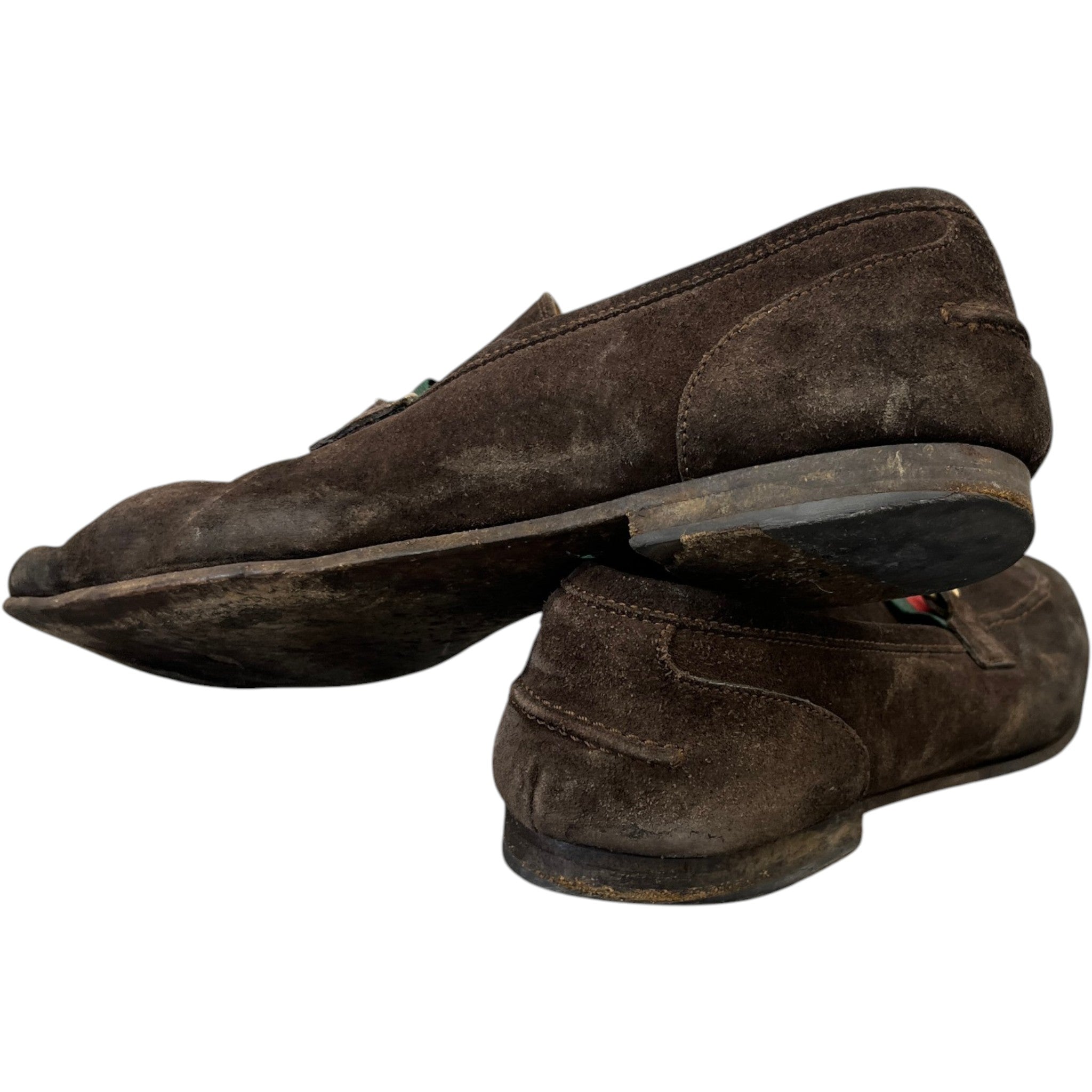 Men's Horsebit Loafers Brown Size EU 44 / UK 10