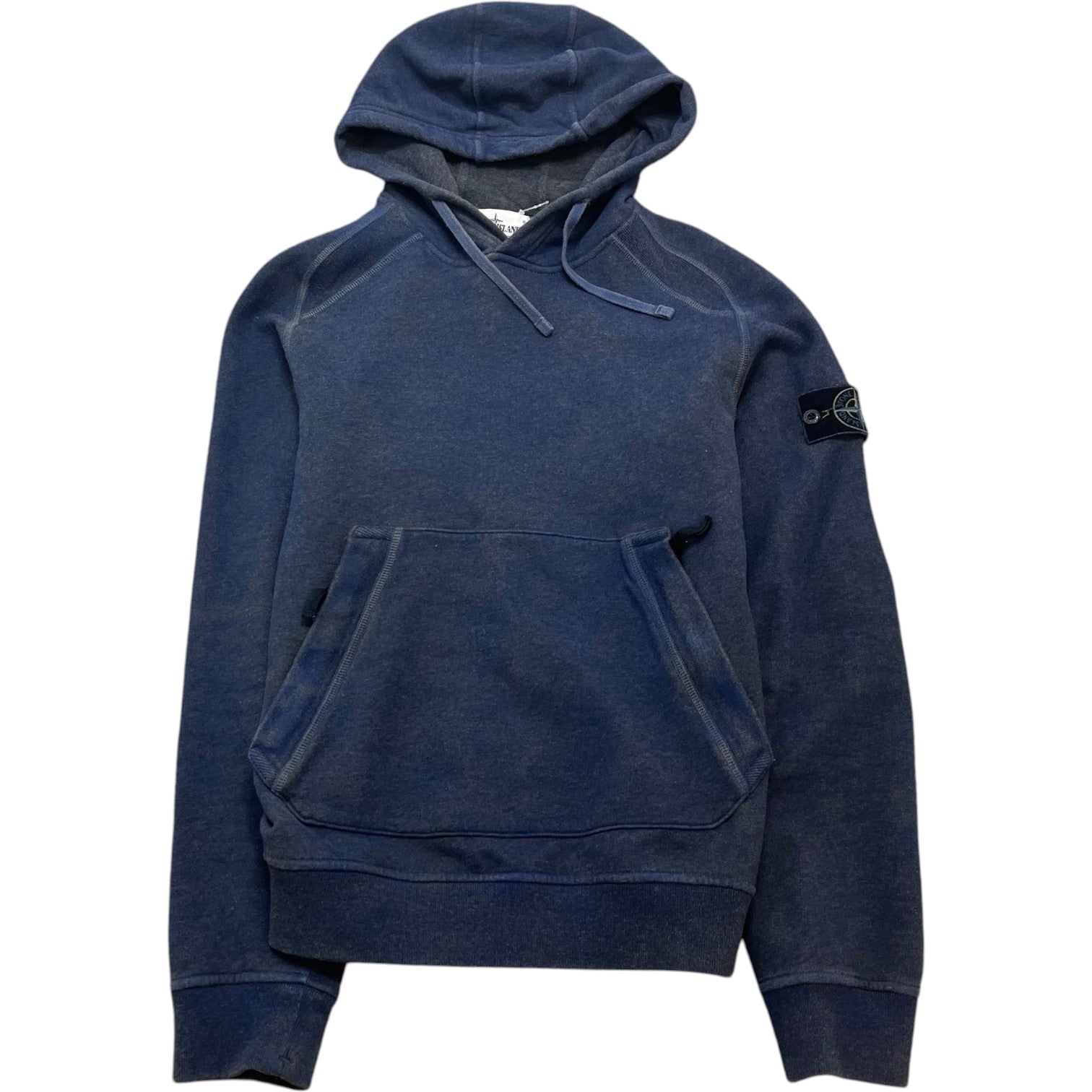 Men's Dust Applique Logo Hoodie Blue Size S